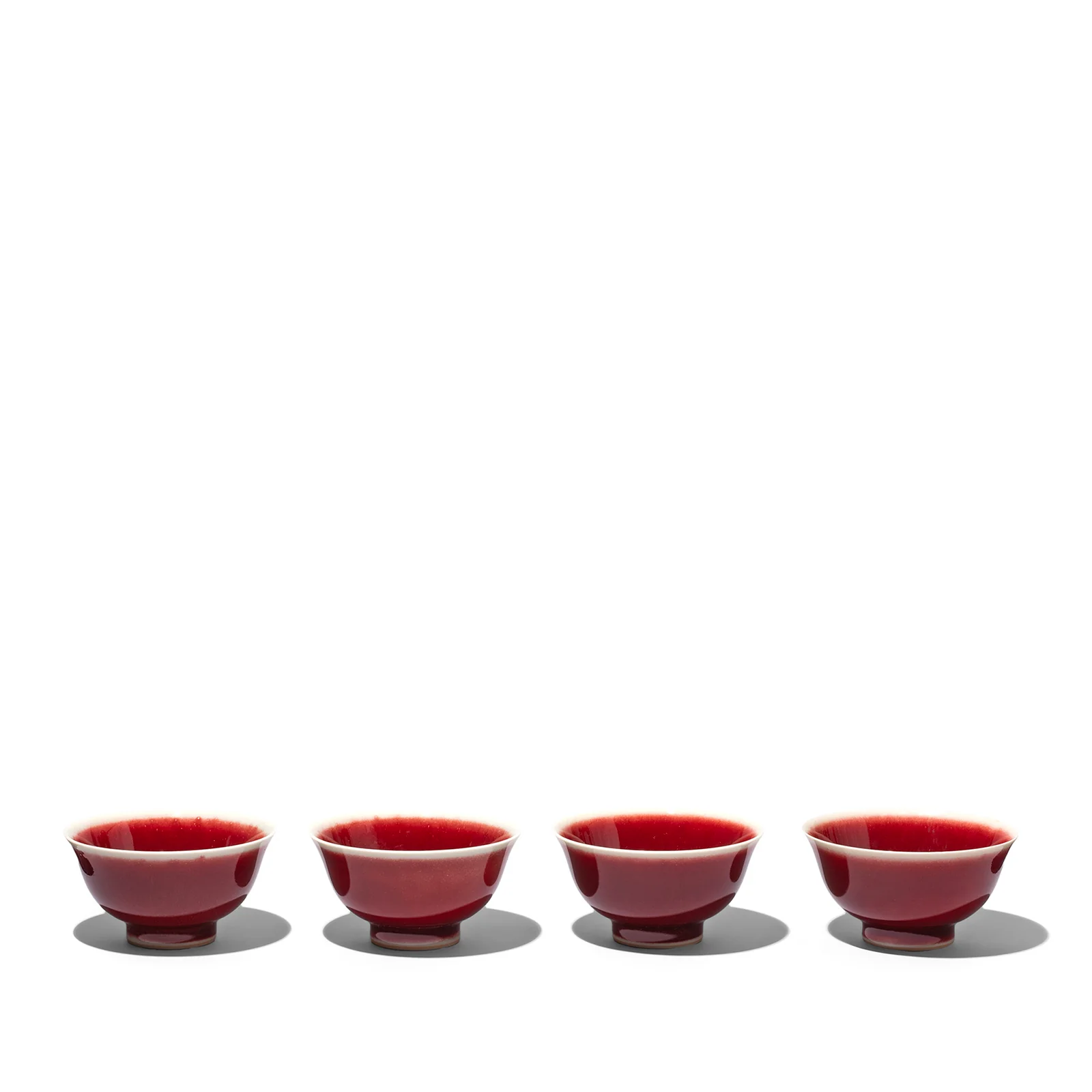 Flambe Glaze Porcelain Tea Bowl - Image 3