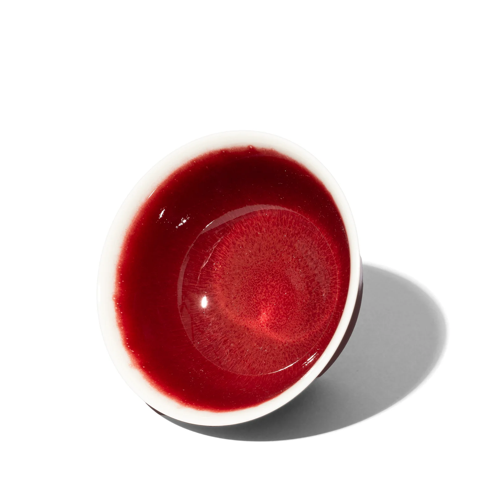Flambe Glaze Porcelain Tea Bowl - Image 5