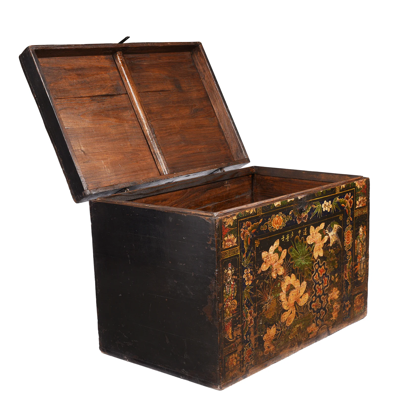 Painted Opera Chest From Shanxi - 19thC - Image 2