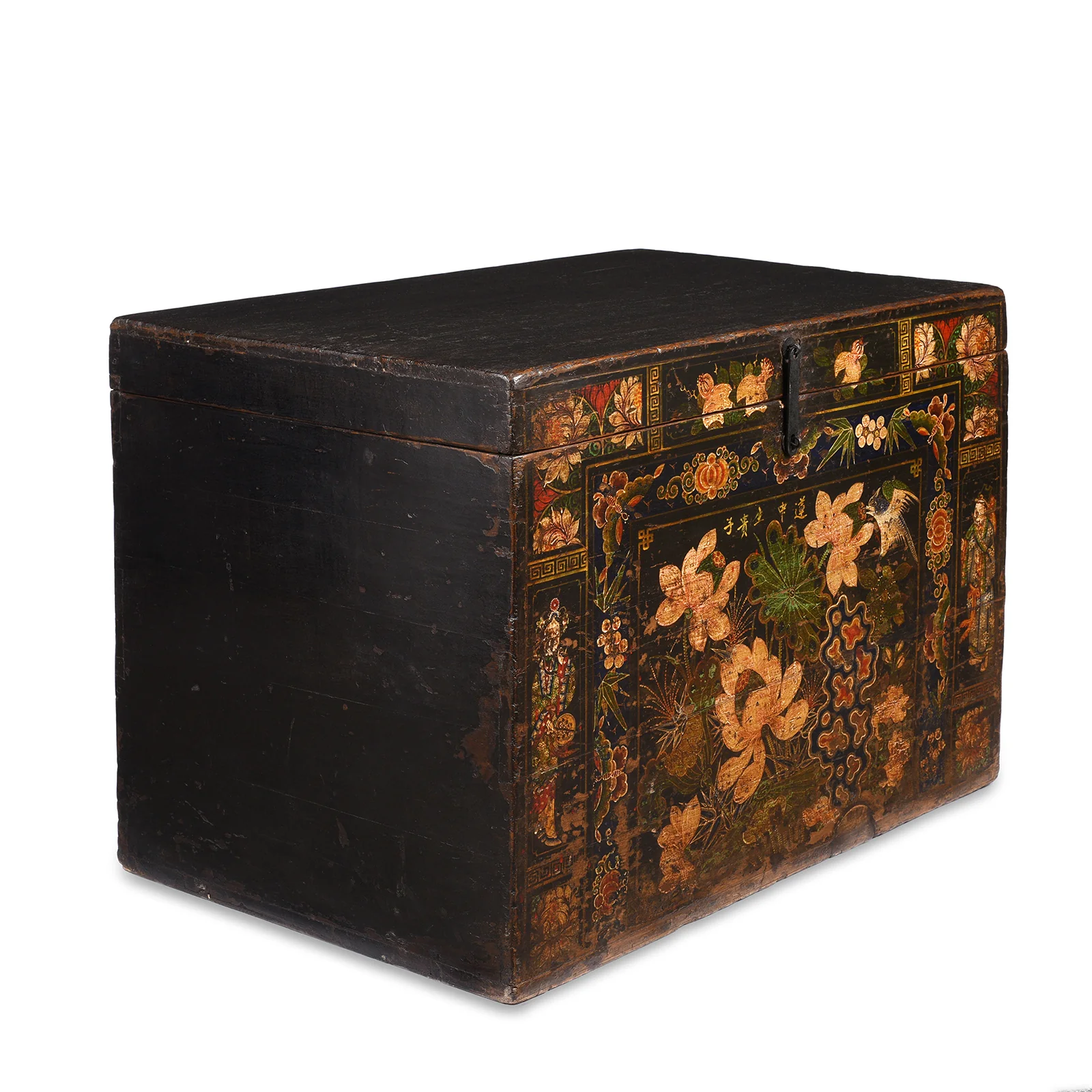 Painted Opera Chest From Shanxi - 19thC - Image 4