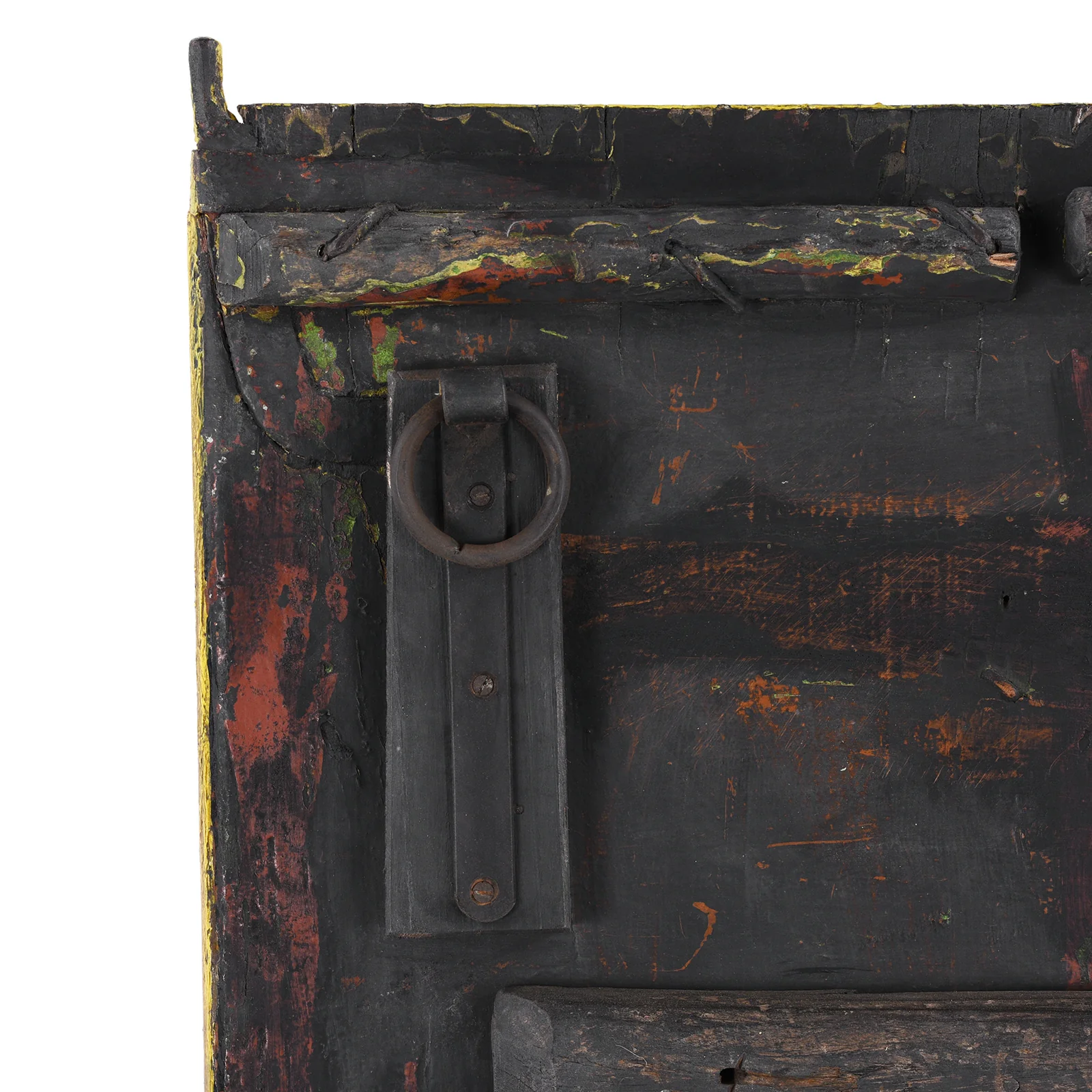 Vintage Painted Indian Doors - Image 8