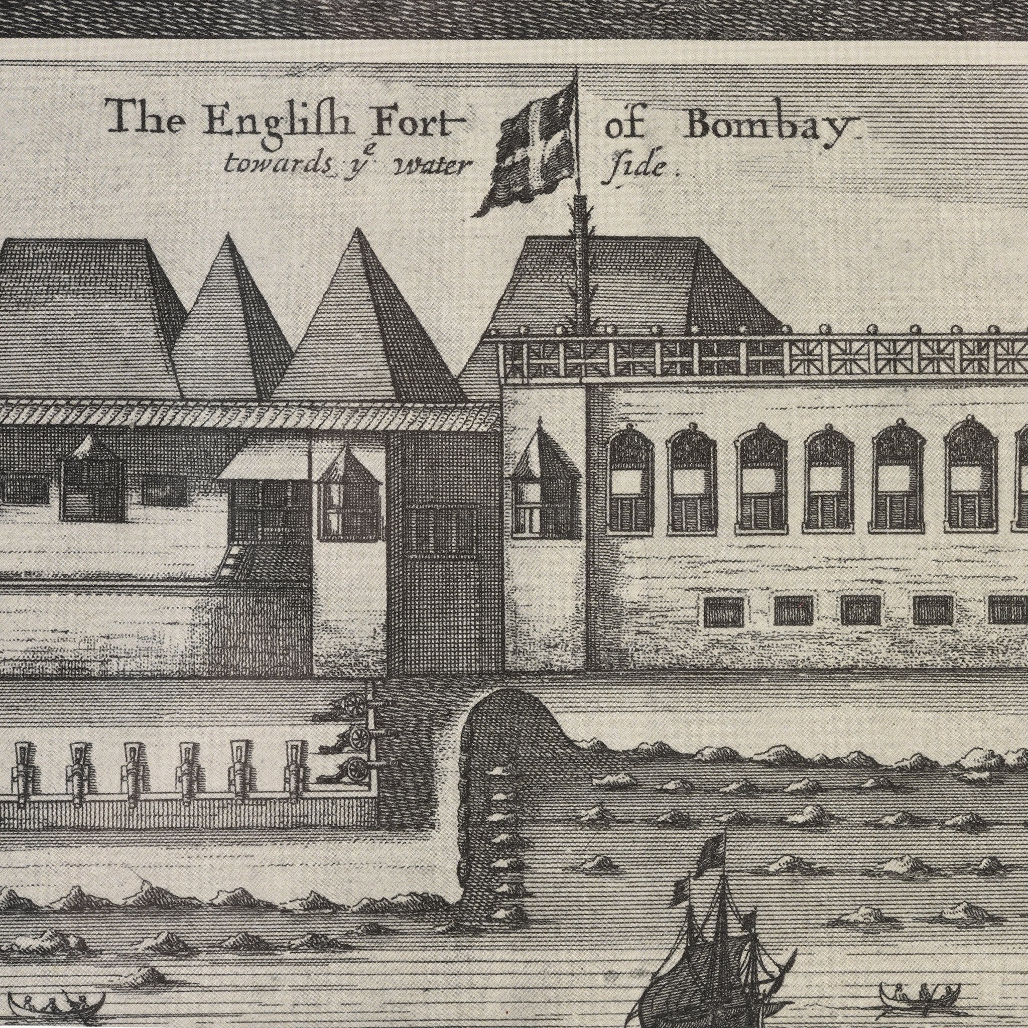 Framed Print of Bombay Fort - Image 3