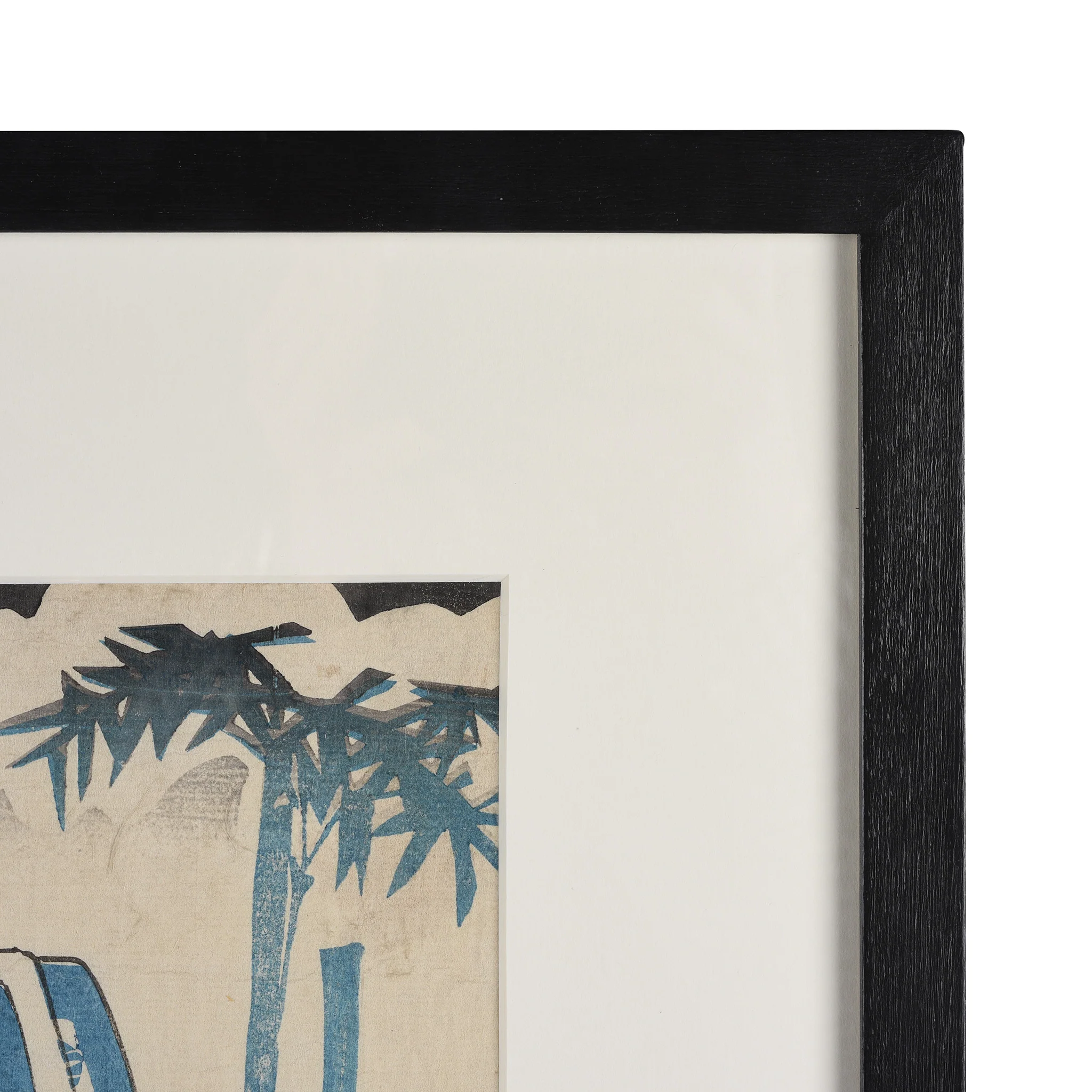 Framed Japanese Woodblock Print - Meiji Period - Image 5