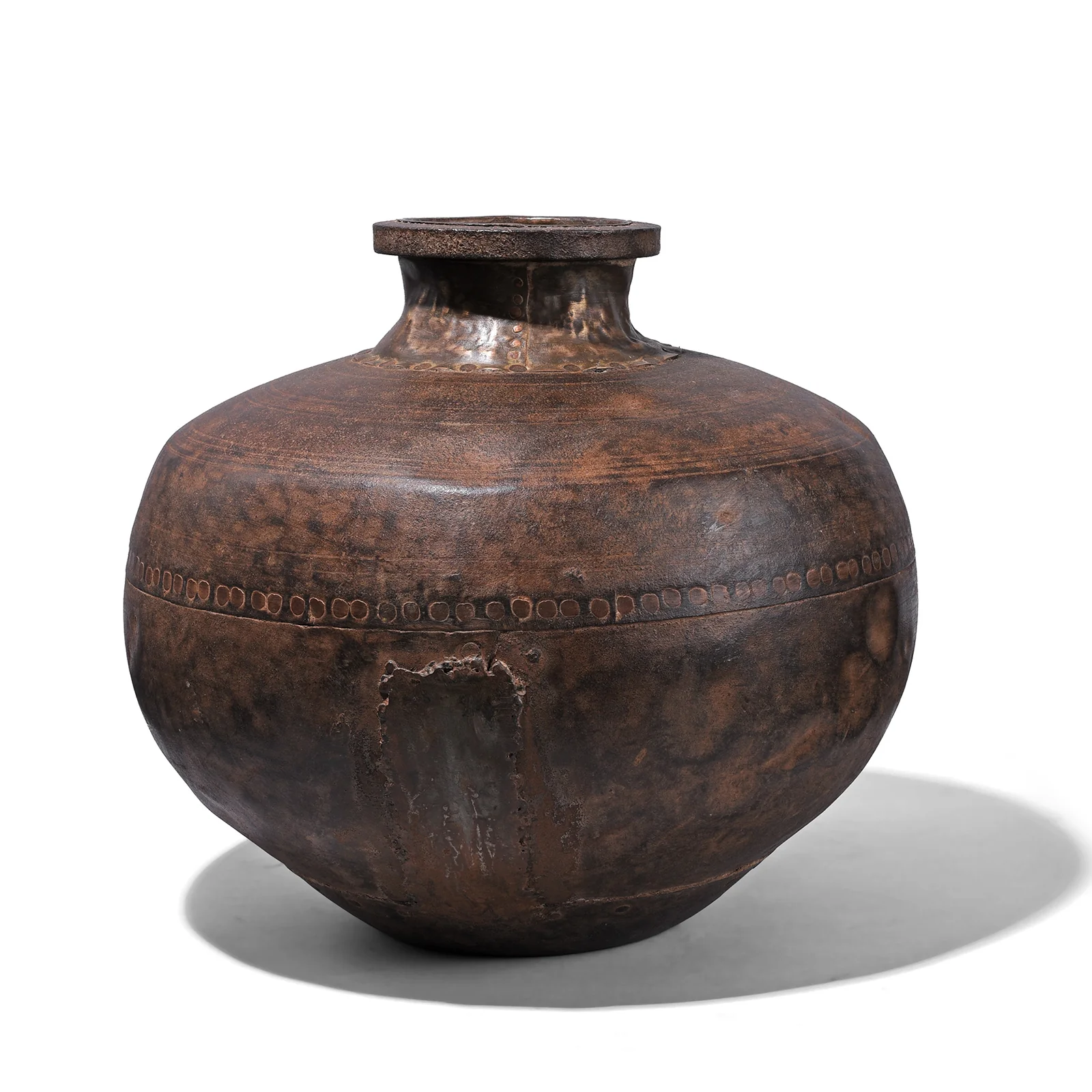 Iron Lota  From The Punjab - Ca 1960's - Image 5