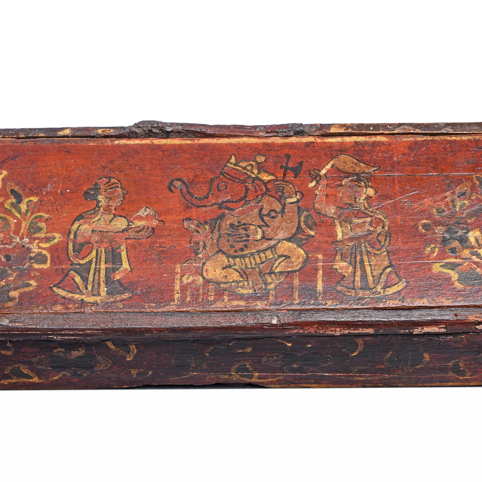 Ganesh Pen Box from Nagaur with Original Paint  - 19th Century - Image 2