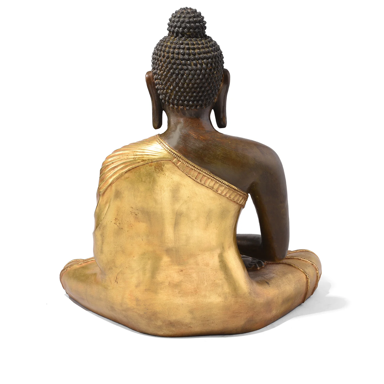 Gilded Statue Of Buddha - Dhyana Mudra - Image 8