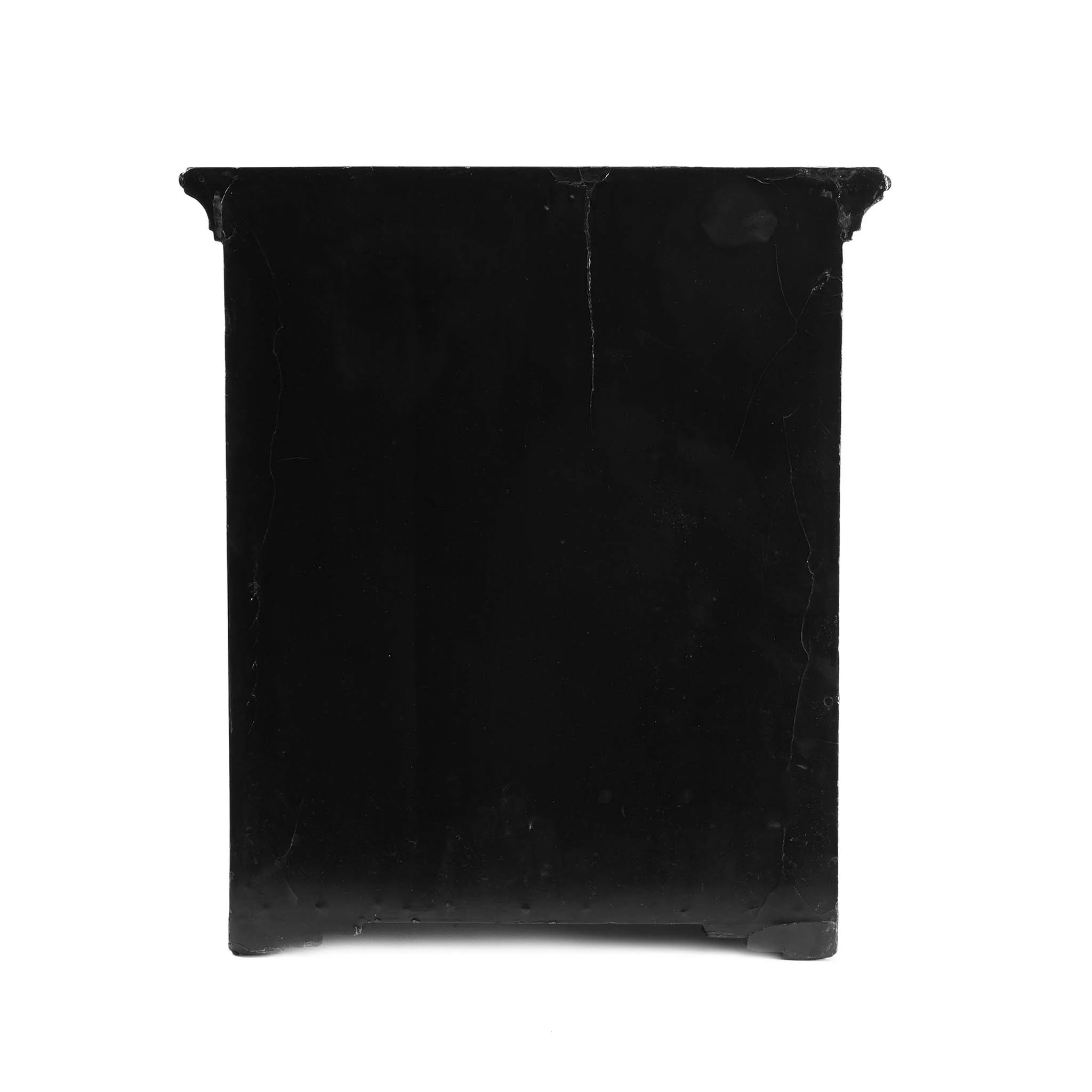 Gilt Black Lacquer Chinese Export Jewellery Cabinet - Early 19th Century - Image 17