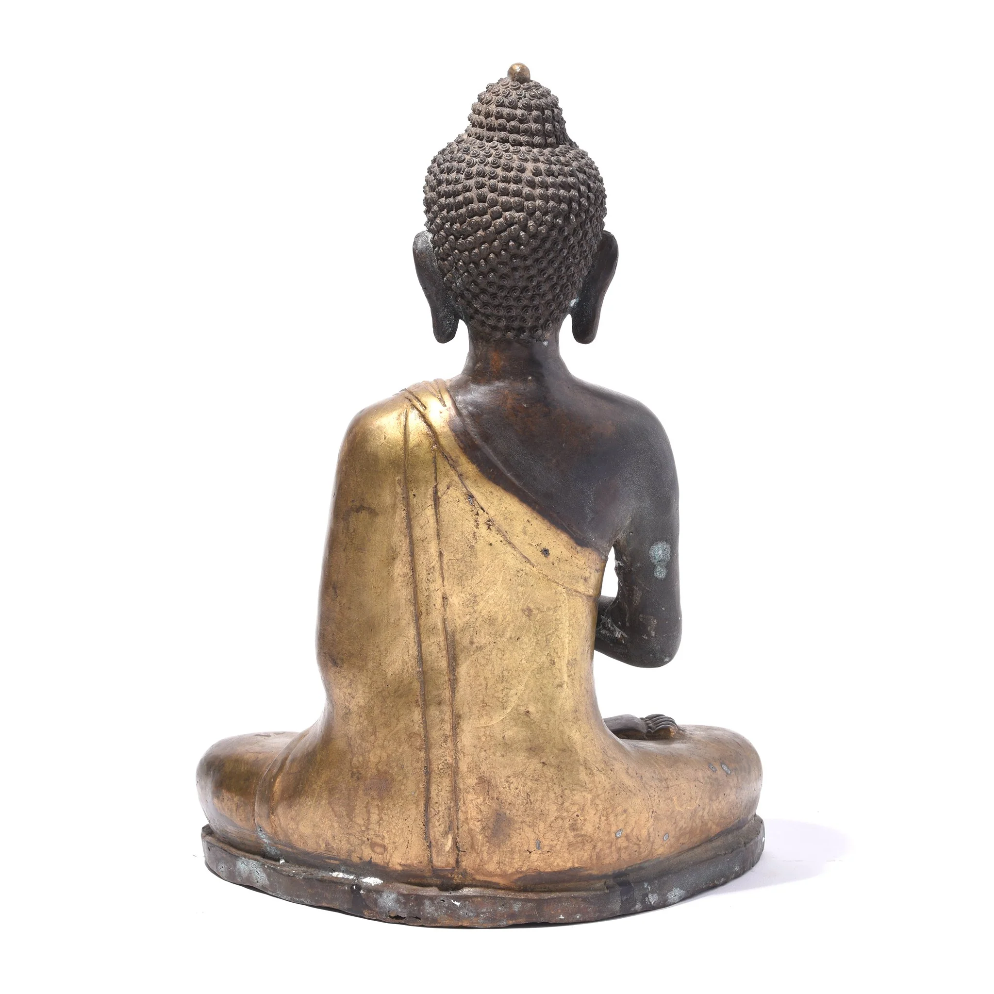 Gilt Bronze Nepalese Buddha - Ca 1910 - Image 6