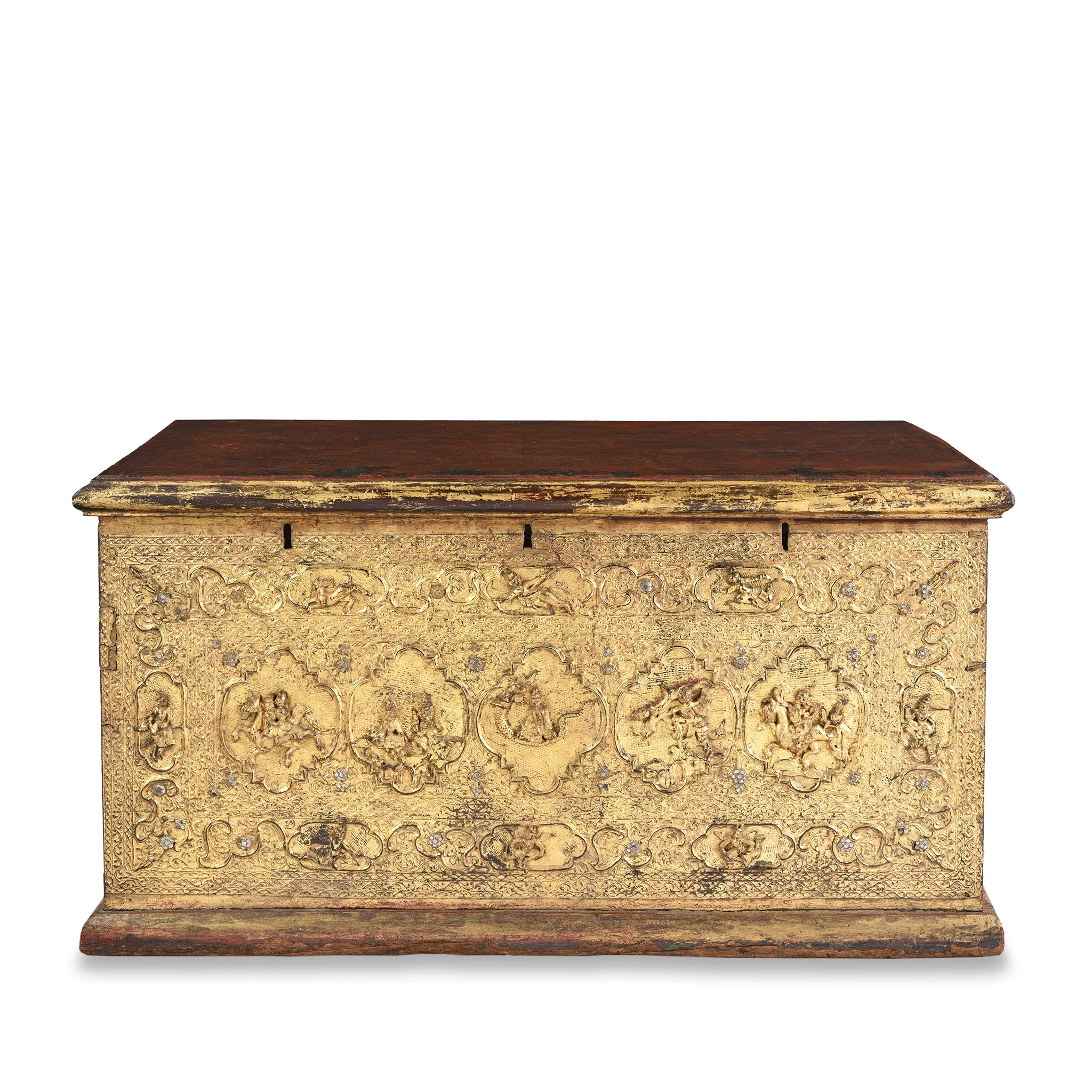 Burmese Manuscript Chest (Sadaik) - 19th Century