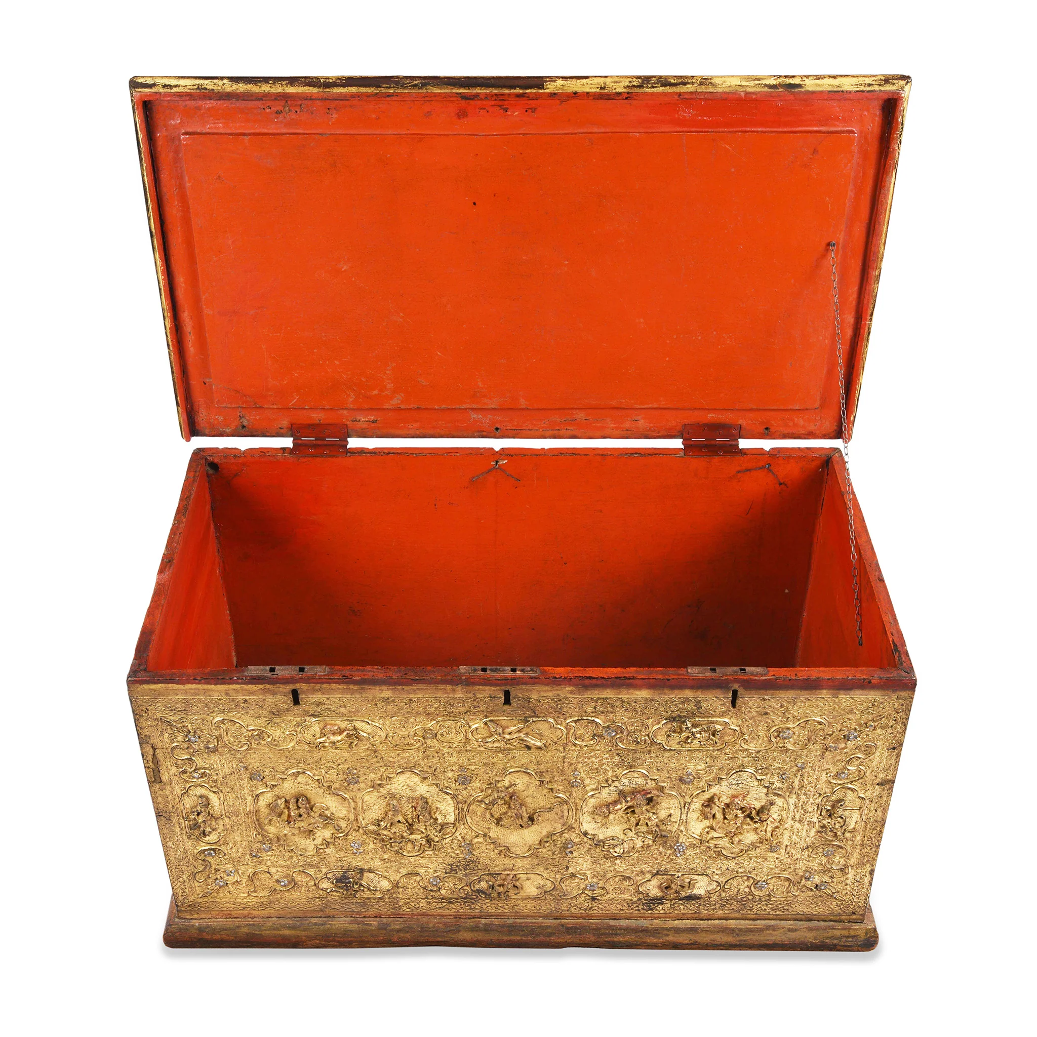 Burmese Manuscript Chest (Sadaik) - 19th Century - Image 4