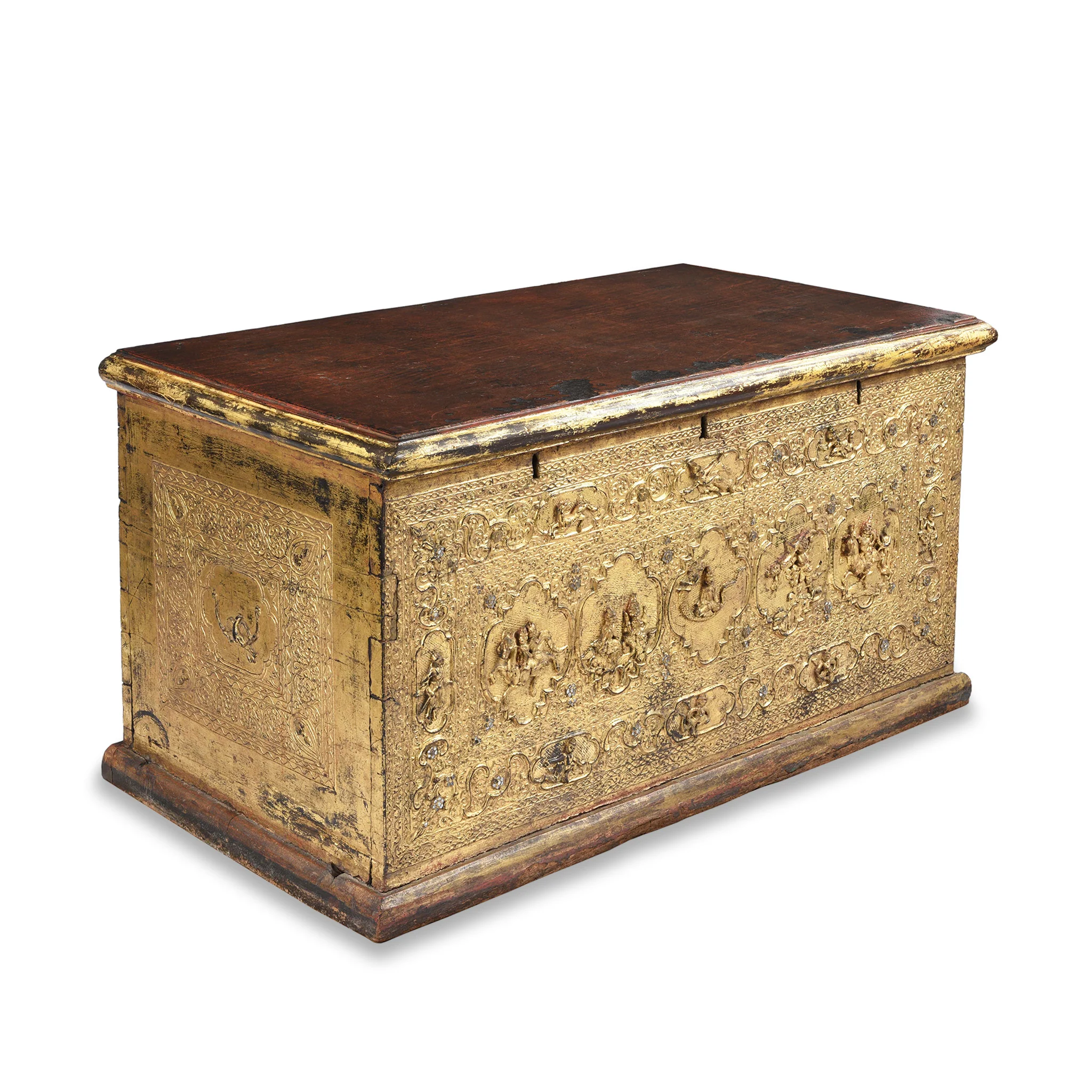 Burmese Manuscript Chest (Sadaik) - 19th Century - Image 6