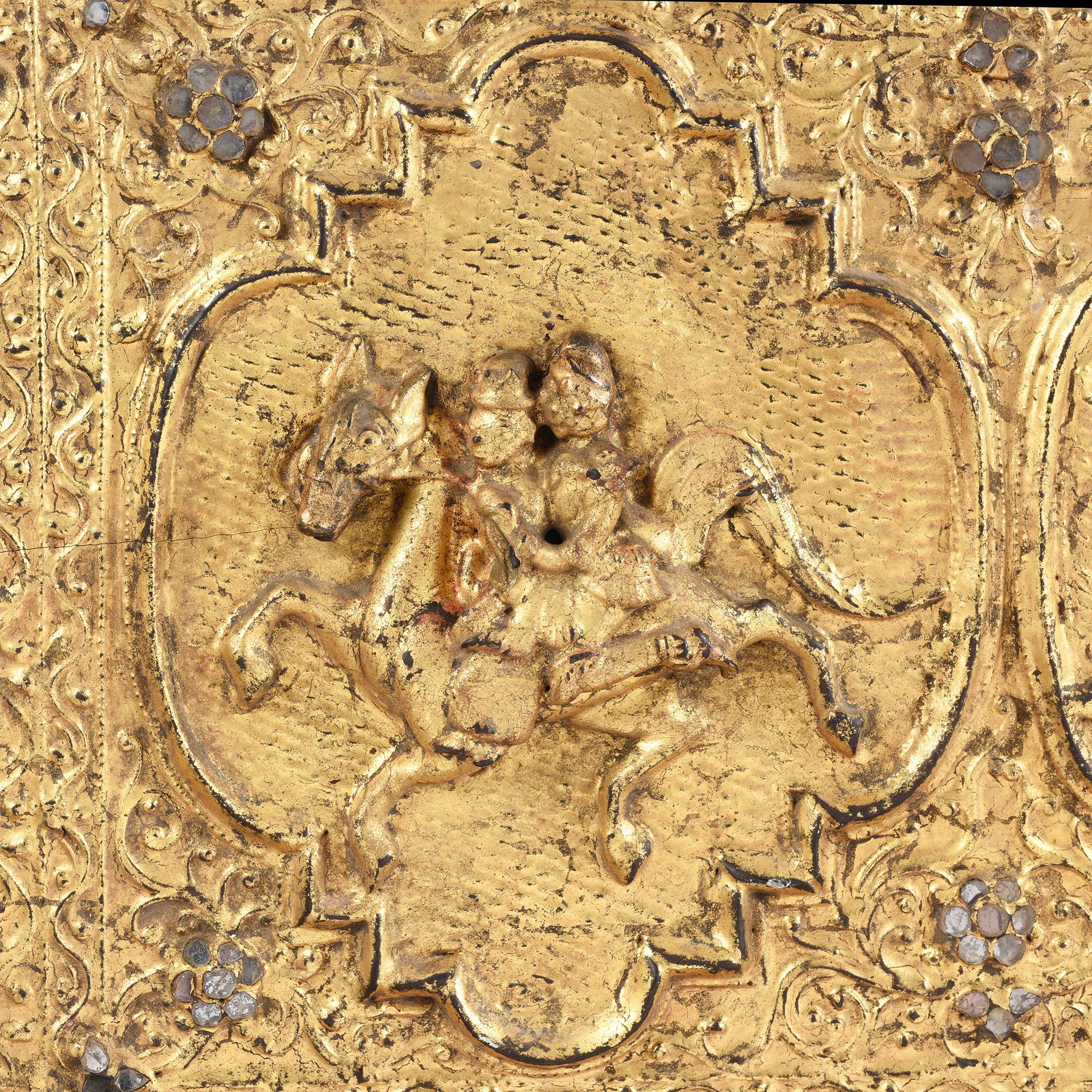 Burmese Manuscript Chest (Sadaik) - 19th Century - Image 8