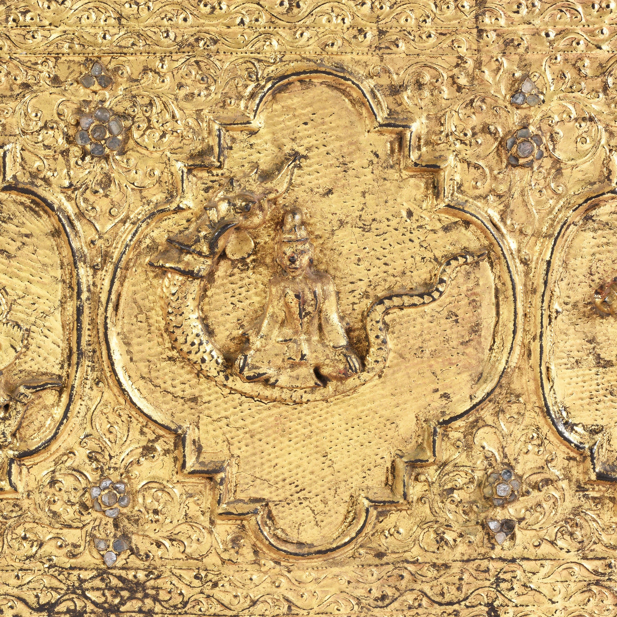 Burmese Manuscript Chest (Sadaik) - 19th Century - Image 9