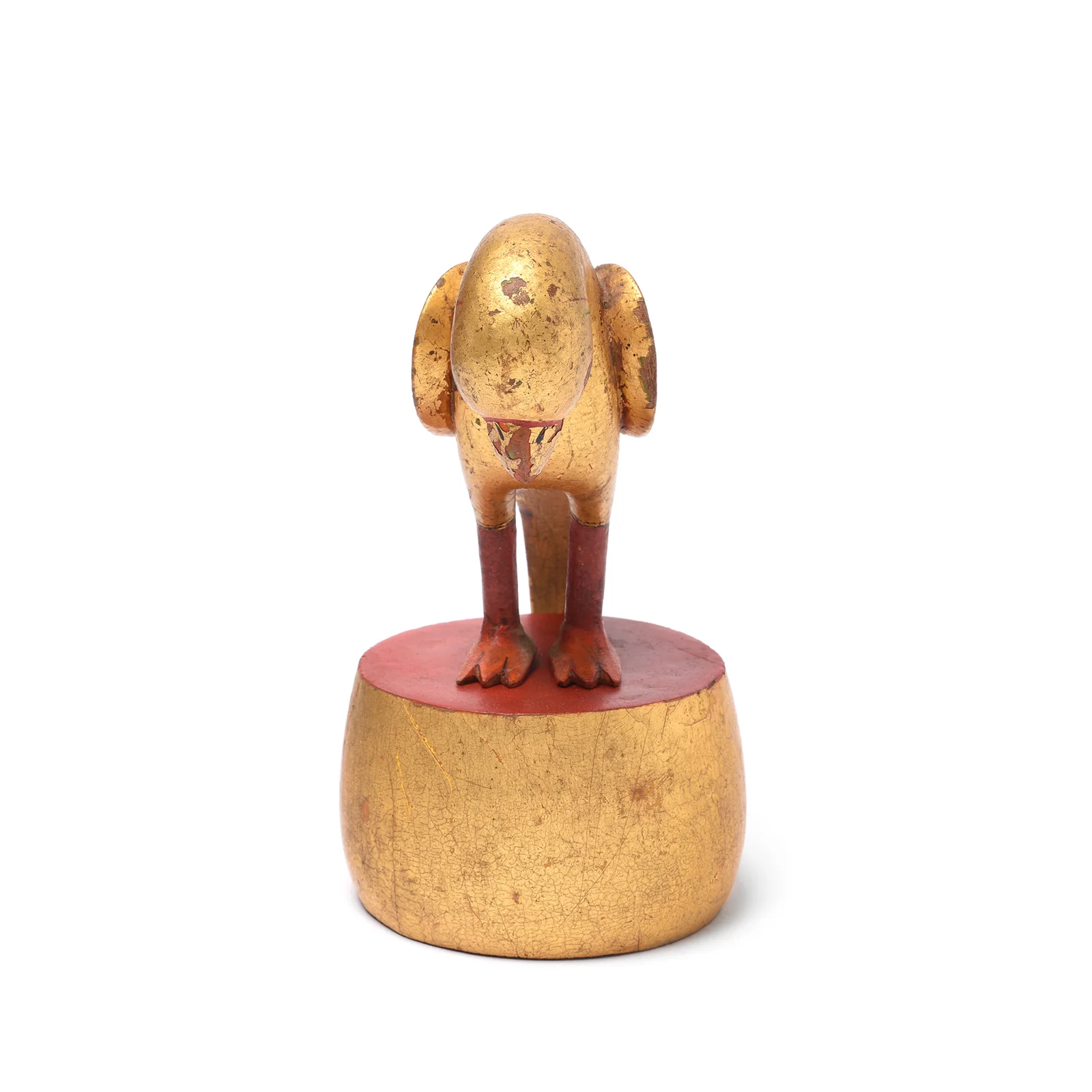Gilt Teak Parrot From Bikaner - Circa 1920 - Image 5