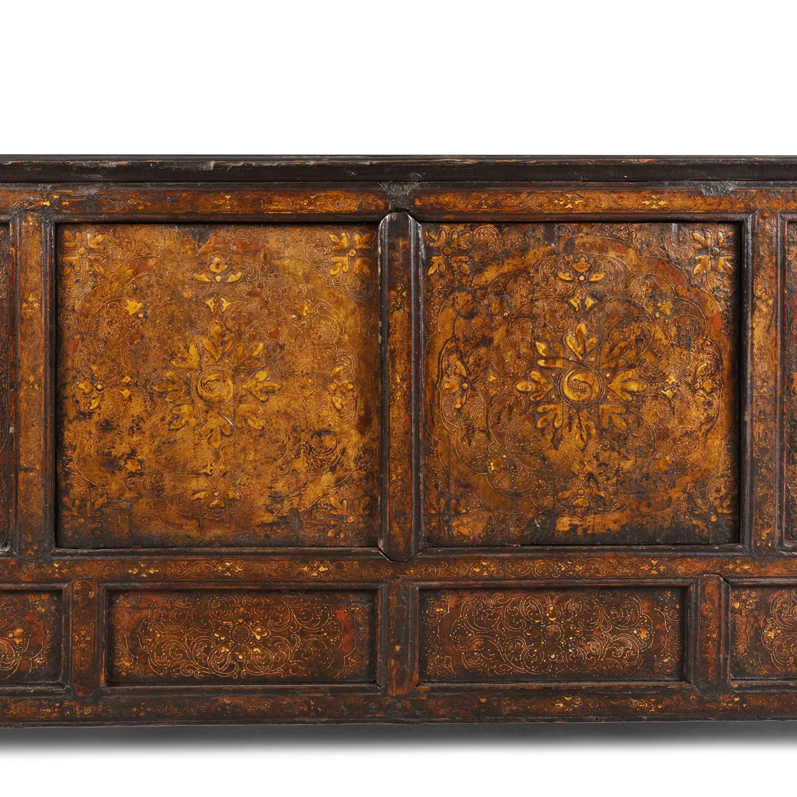 Gilt Painted Tibetan Altar Cabinet - 19th Century - Image 7