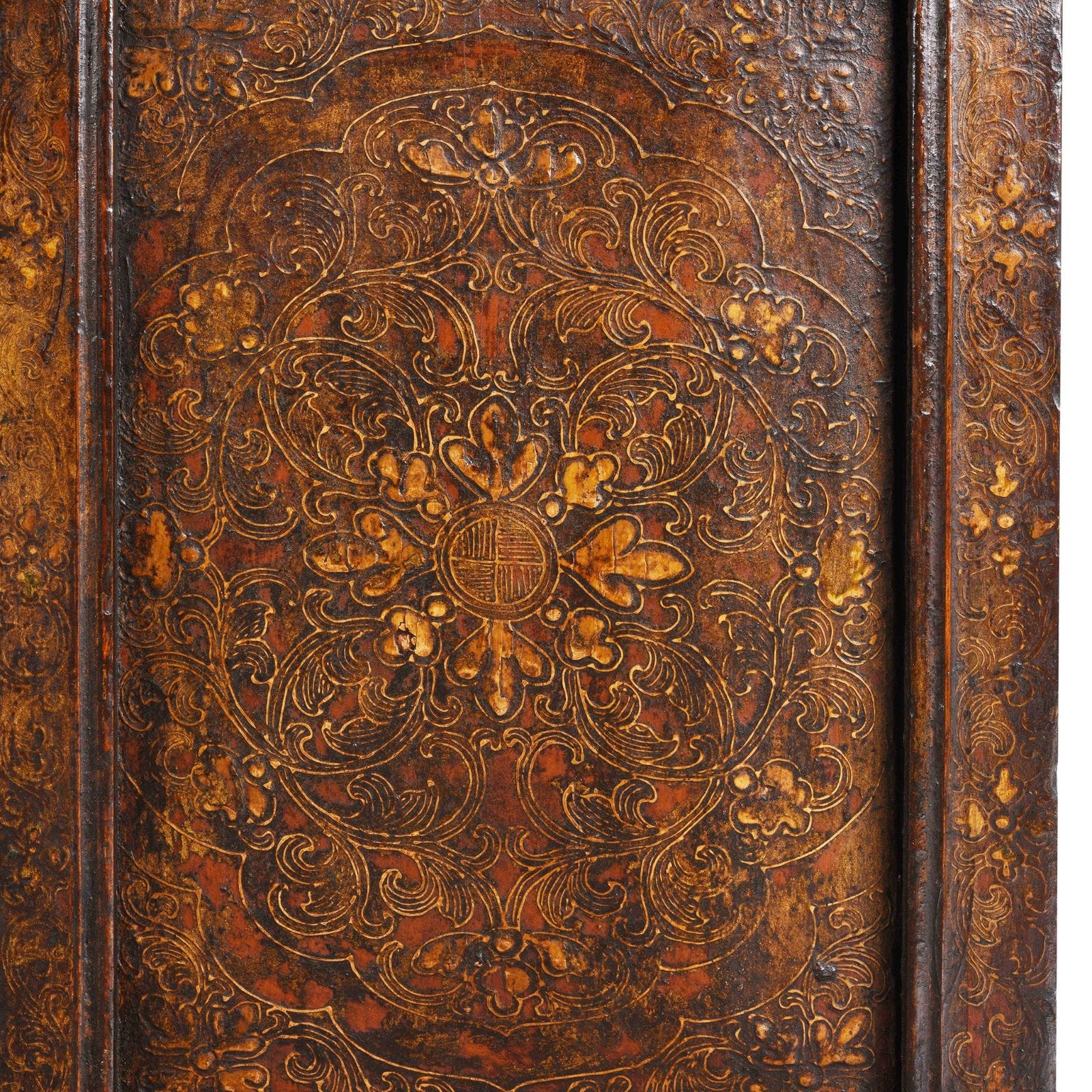Gilt Painted Tibetan Altar Cabinet - 19th Century - Image 8