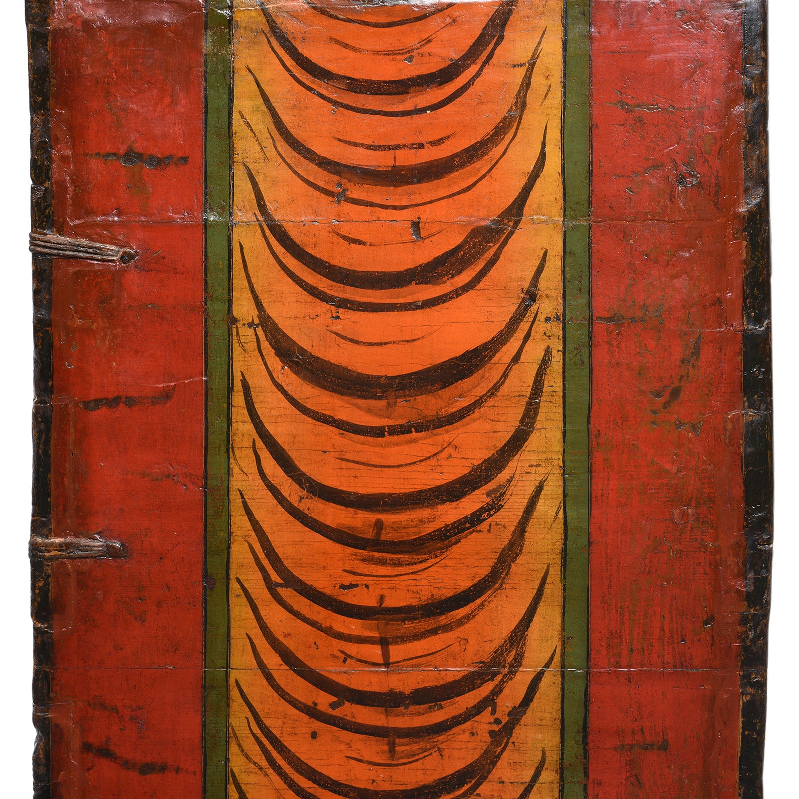 Painted Tibetan Tiger Chest From Kham - Ca 1900 - Image 6