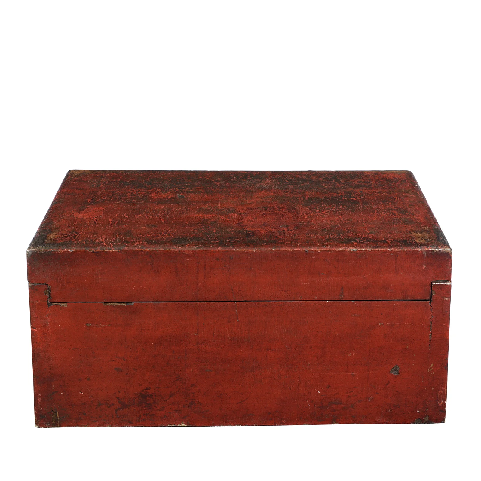 Gilt Red Lacquer Chest From Shanxi - Late 18th Century - Image 5