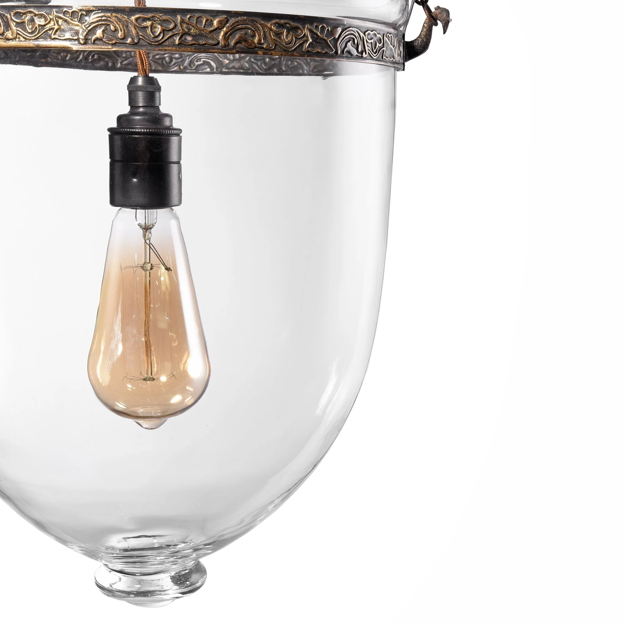 Glass Hundi Lantern With Single Fitting - Image 5