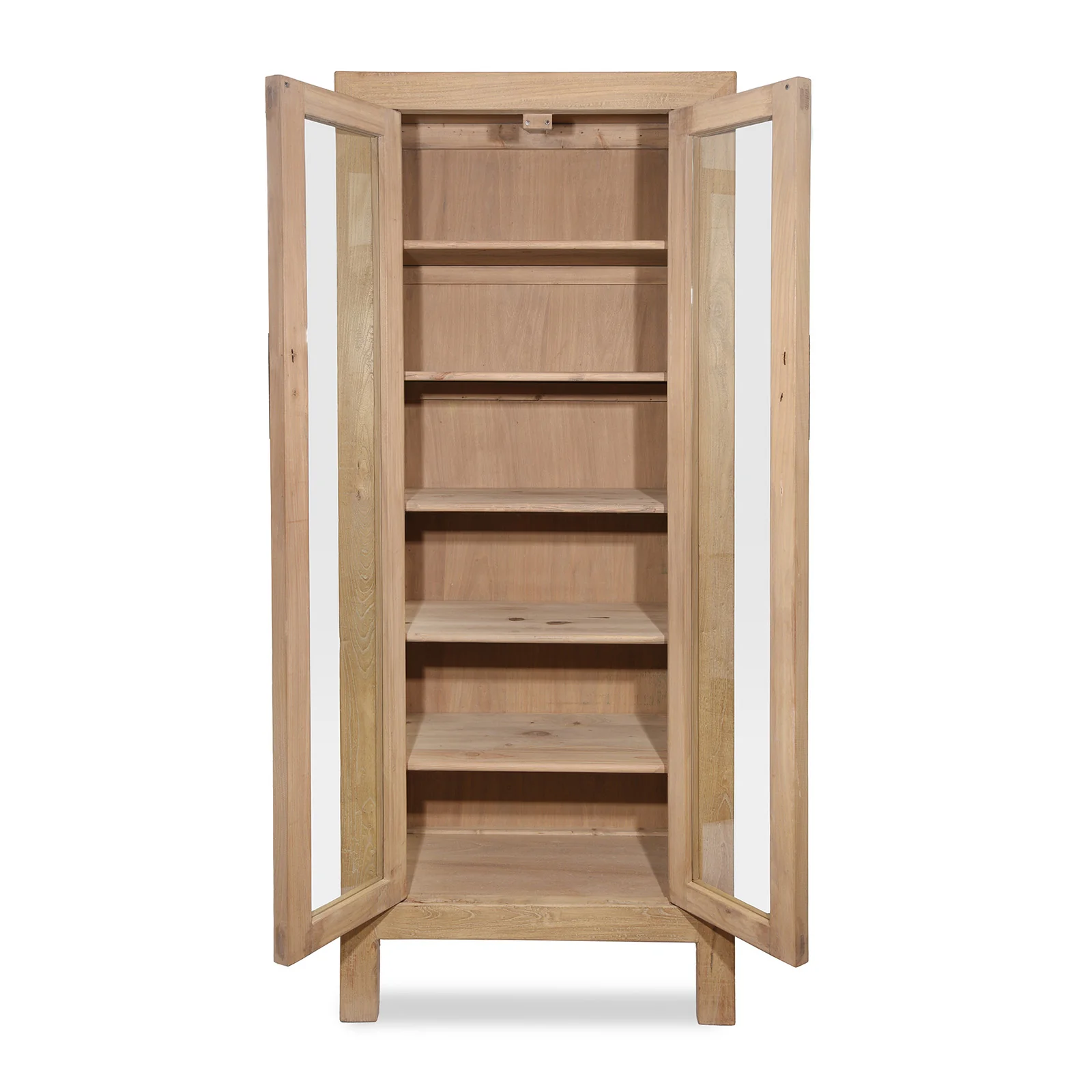 Bleached Elm Display Cabinet Cabinet - Image 2