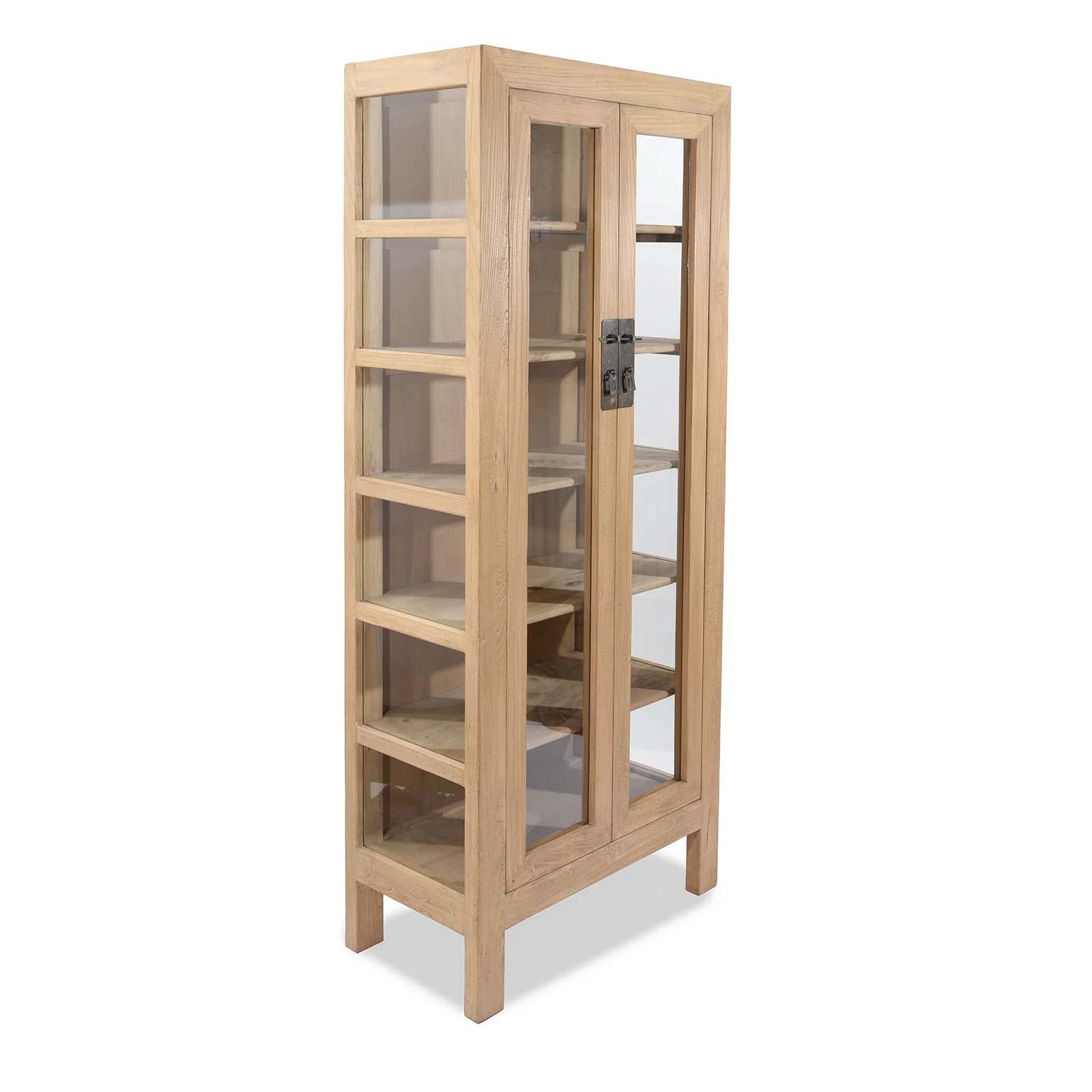 Bleached Elm Display Cabinet Cabinet - Image 3