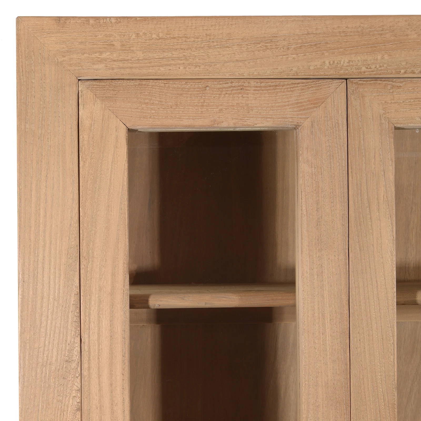 Bleached Elm Display Cabinet Cabinet - Image 4