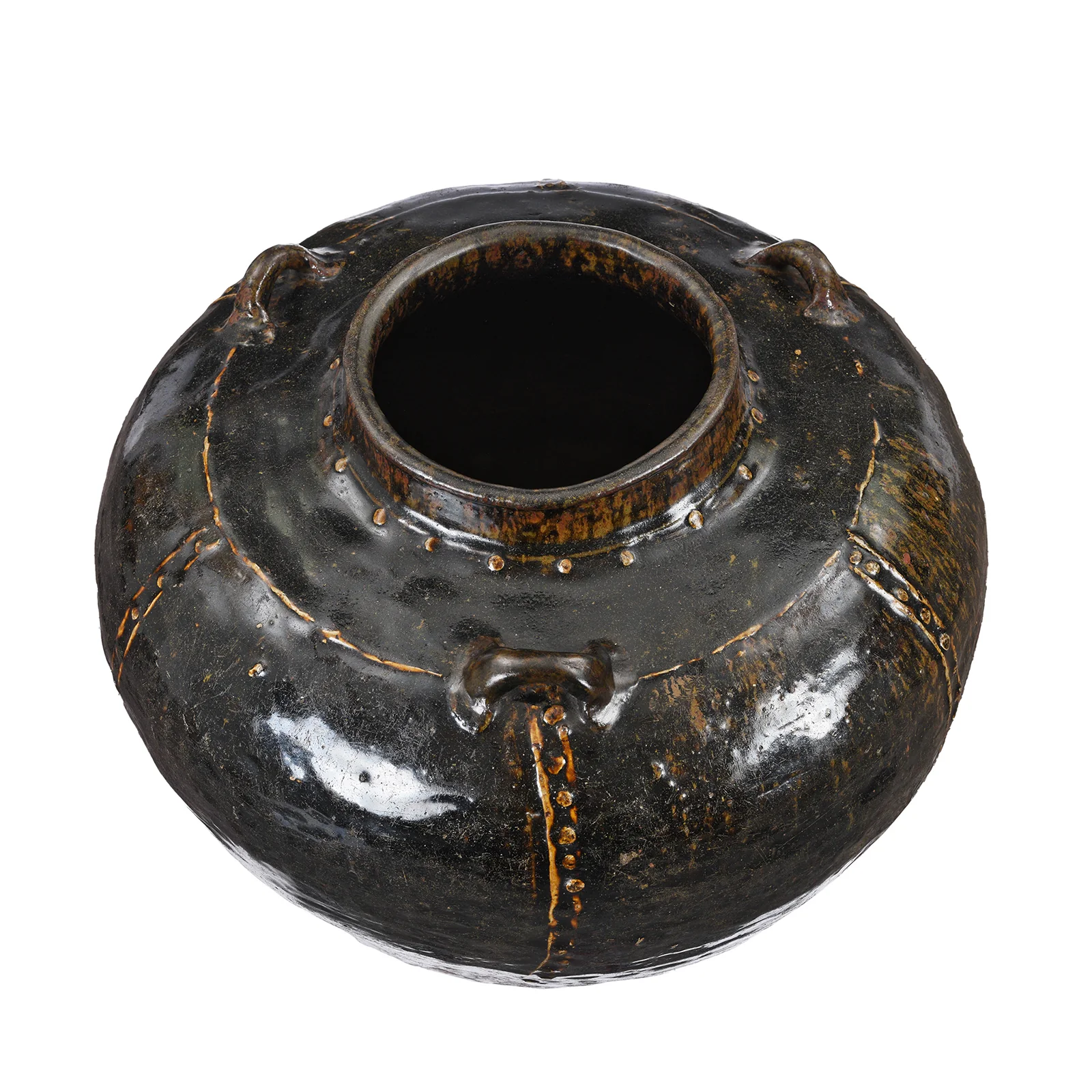 Glazed Martaban Jar From Burma - 18th / 19th Century - Image 2