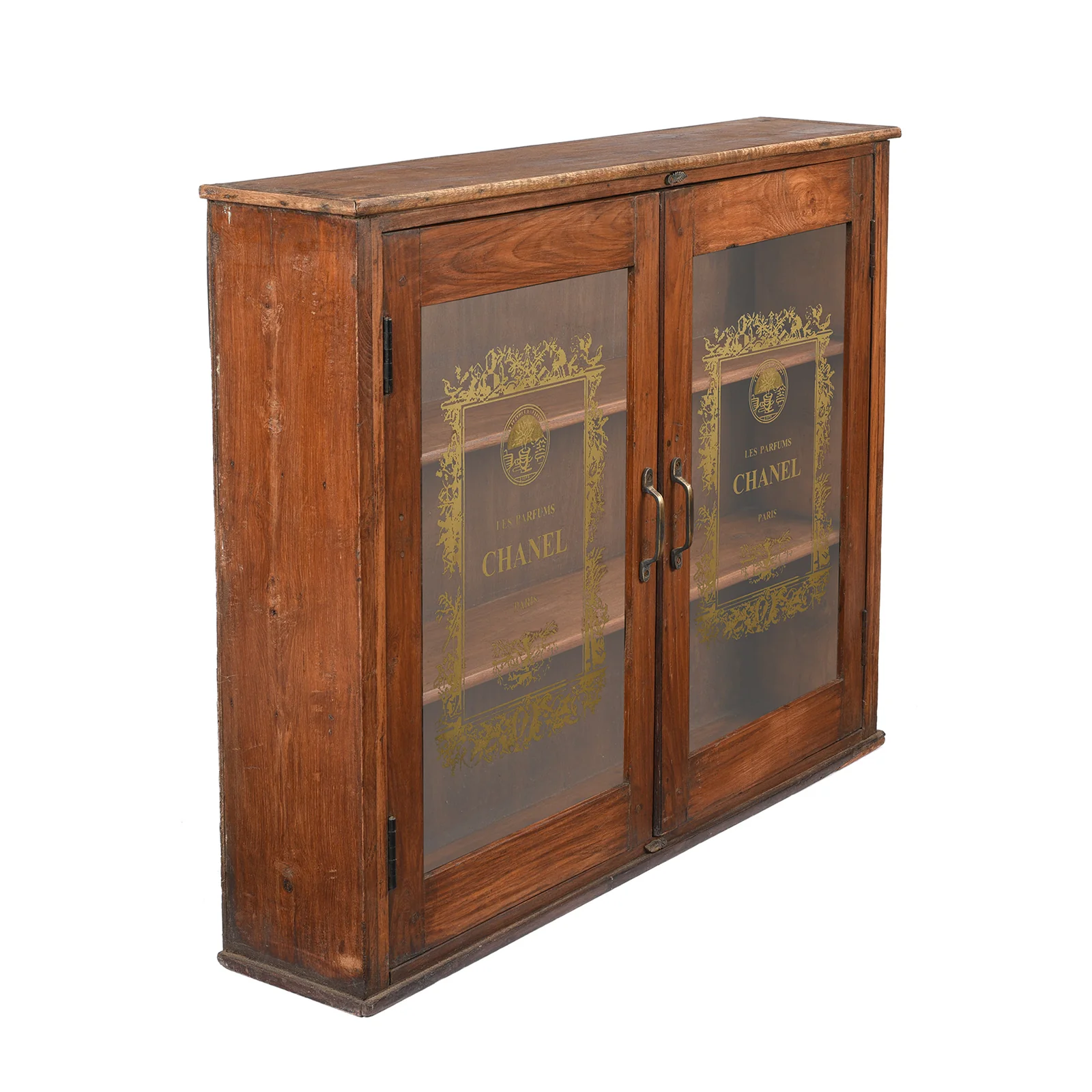 Glazed Teak 'Chanel' Wall Cabinet - Ca 1930 - Image 3