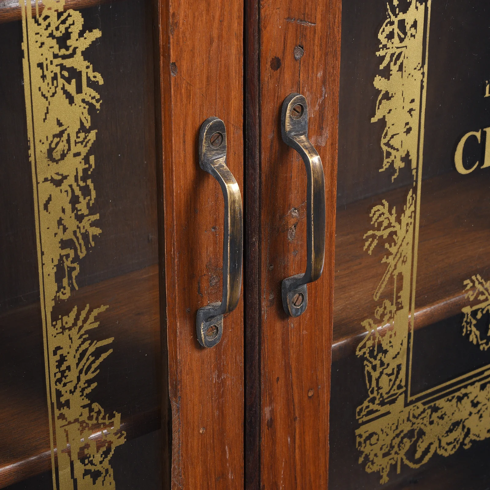 Glazed Teak 'Chanel' Wall Cabinet - Ca 1930 - Image 5