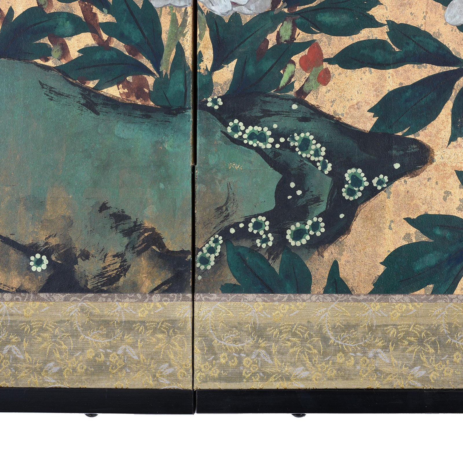 Japanese Rinpa Style Byōbu Screen - Ca 1970 - Image 5