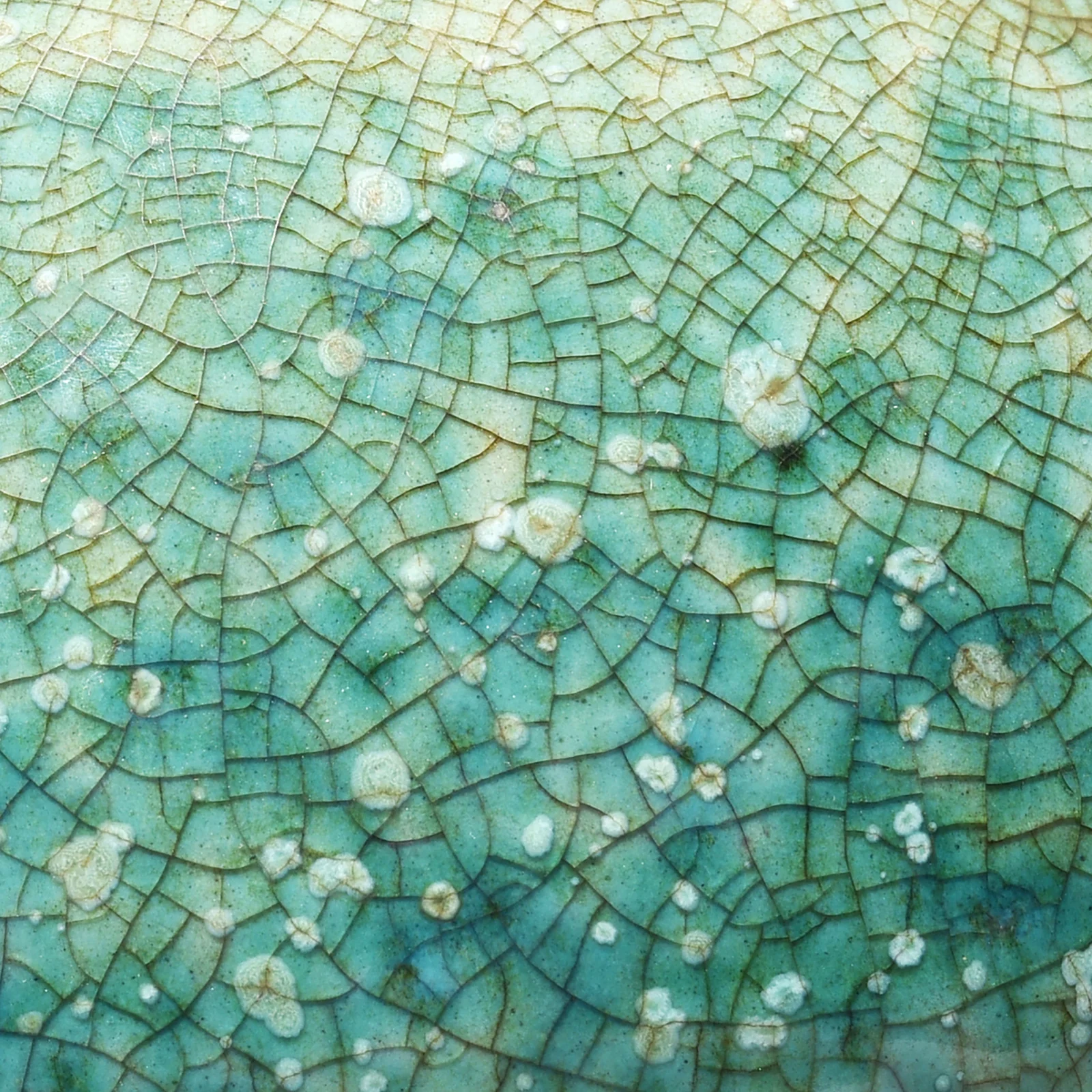 Green Copper Glazed Vase - Image 3