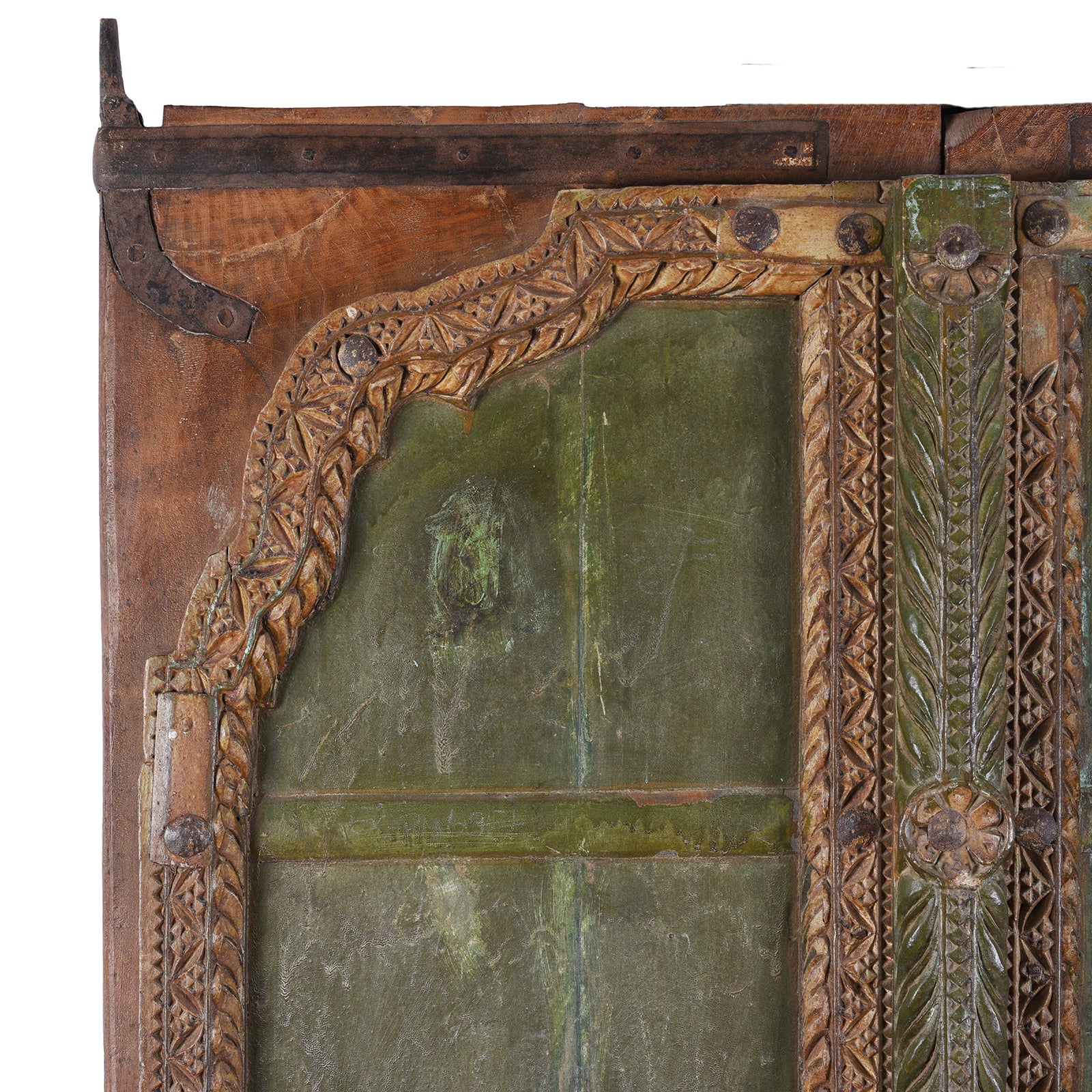 Painted Bikaner Door - 19th Century - Image 2