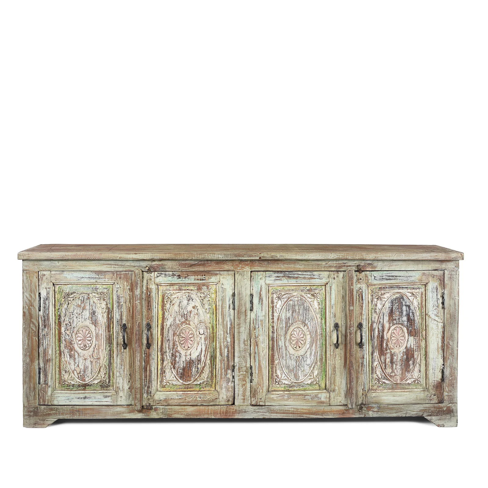 Reclaimed Wood 4 Door Sideboard