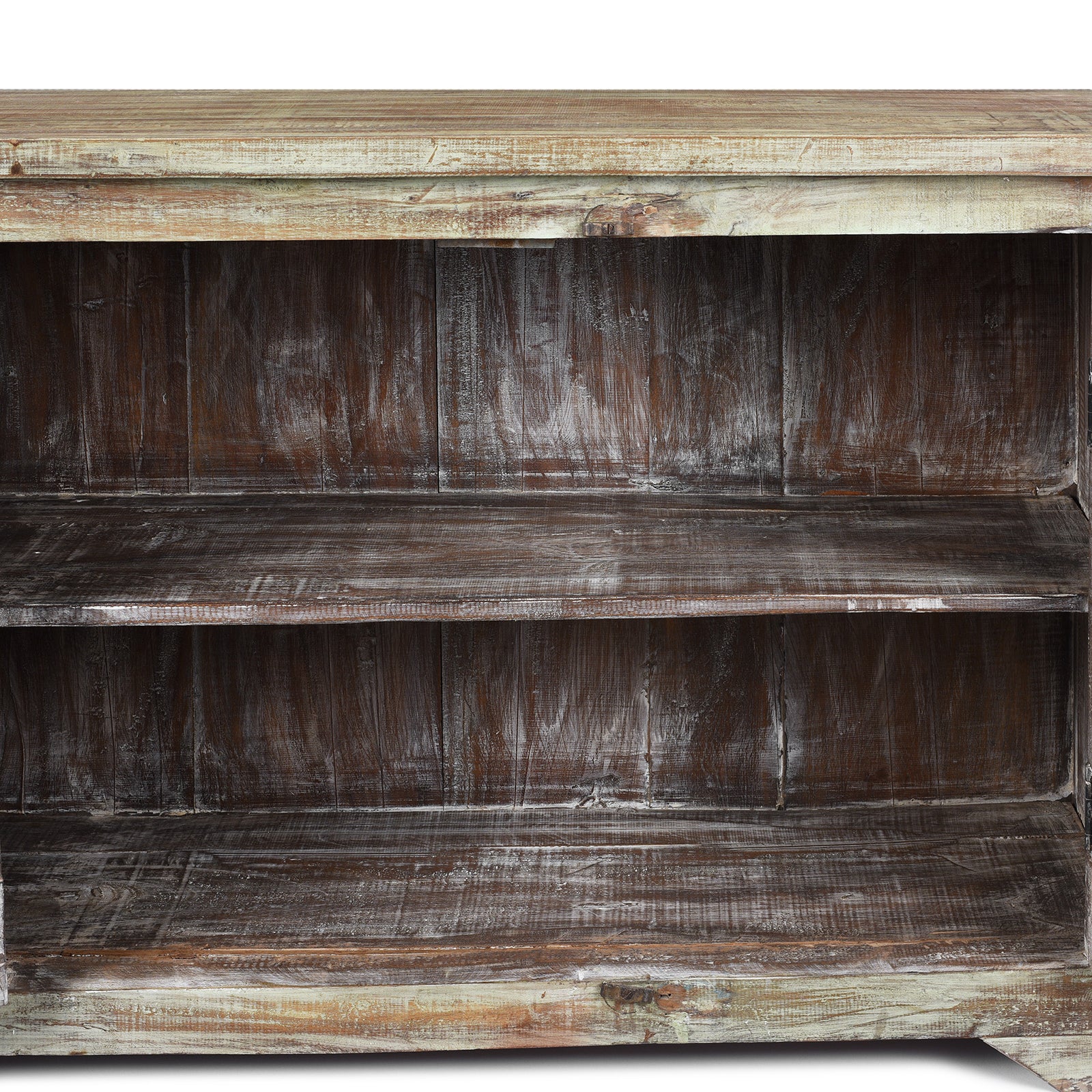 Reclaimed Wood 4 Door Sideboard - Image 7