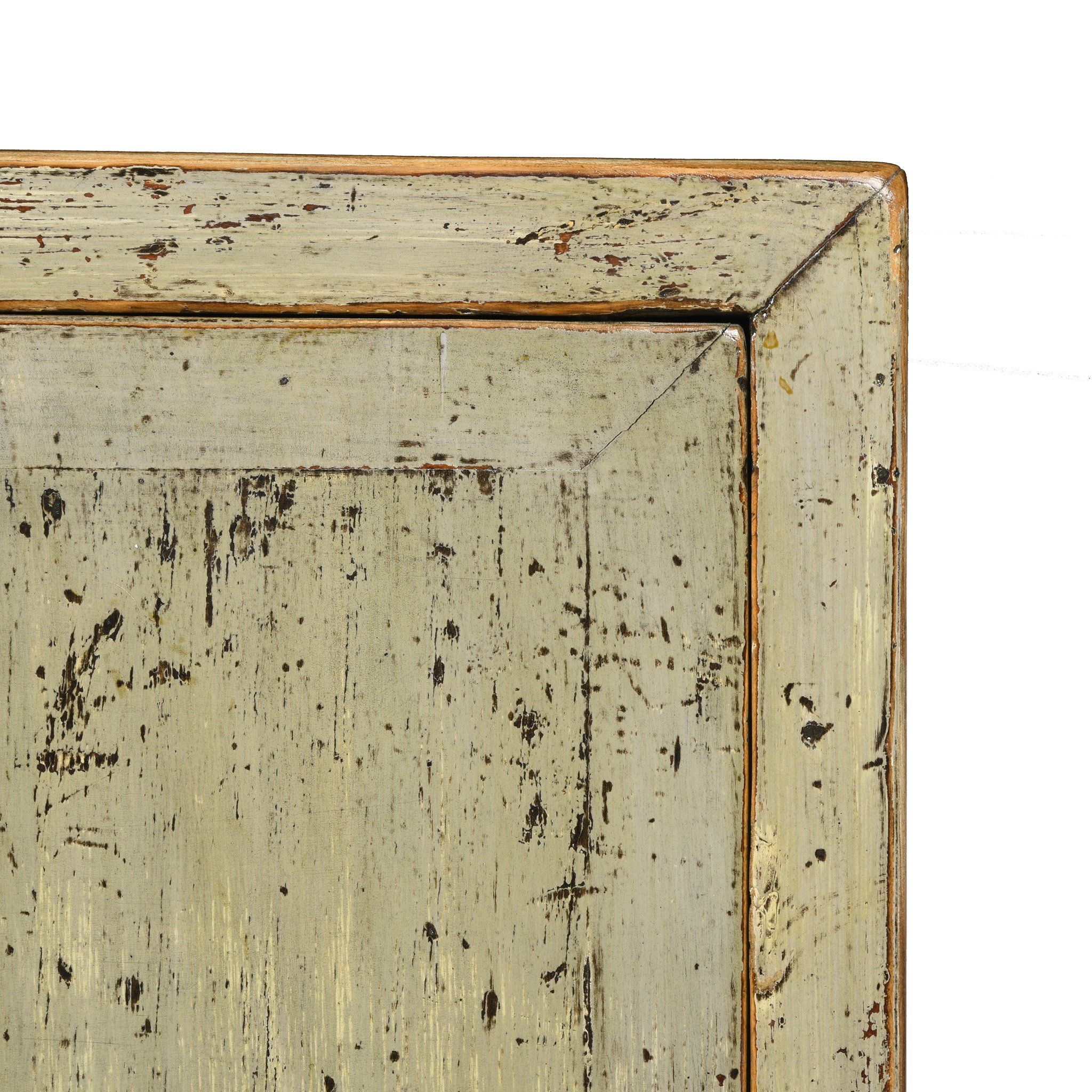 Grey Lacquer Side Cabinet Made From Reclaimed Pine - Image 5