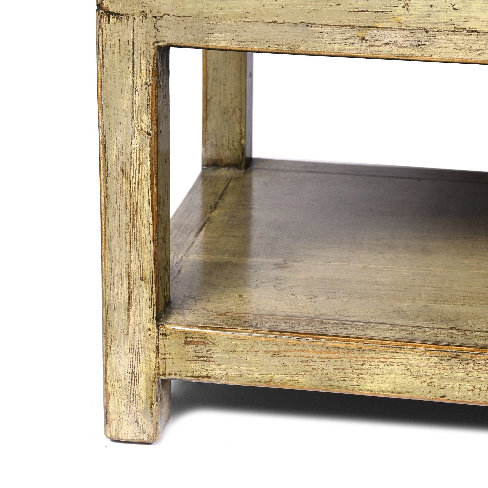 Grey Lacquer Side Cabinet Made From Reclaimed Pine - Image 6