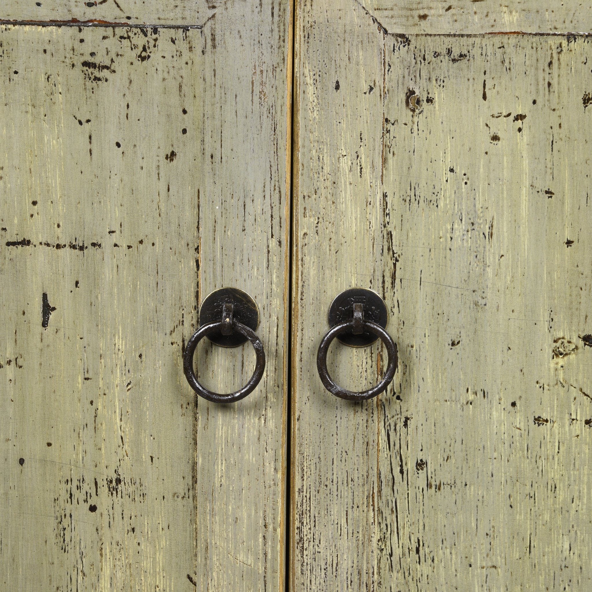 Grey Lacquer Side Cabinet Made From Reclaimed Pine - Image 8
