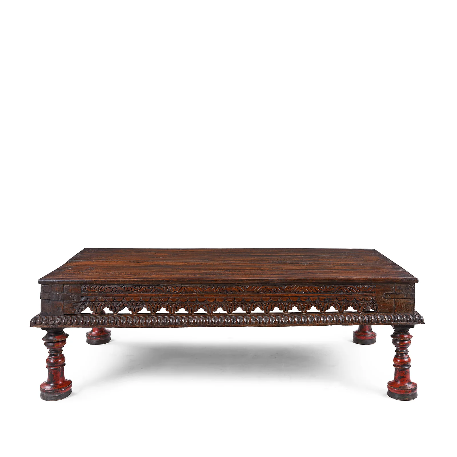 Takhat Coffee Table From Gujarat - Early 19th Century - Image 8