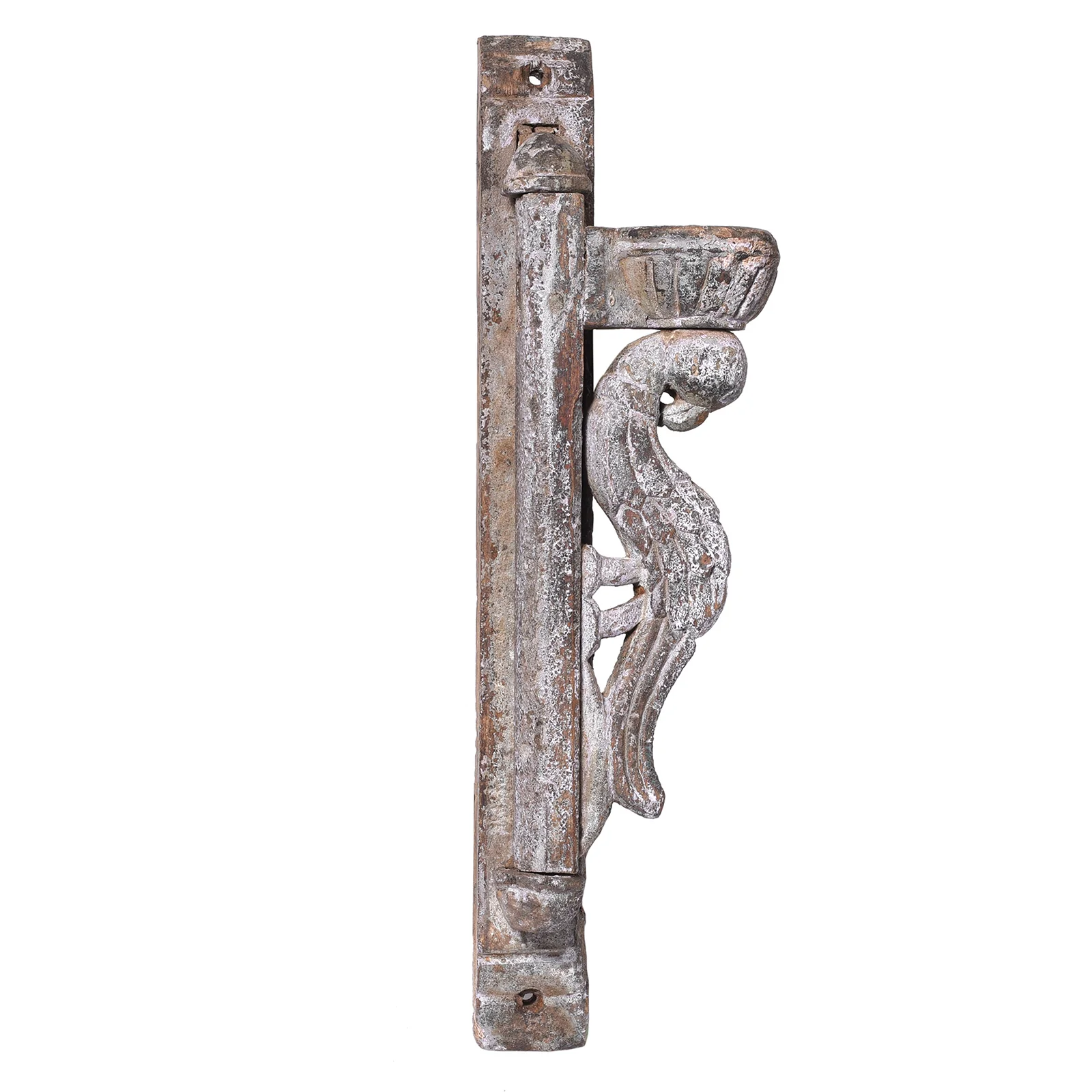 Parrot Lamp Bracket From Gujarat - 19th Century