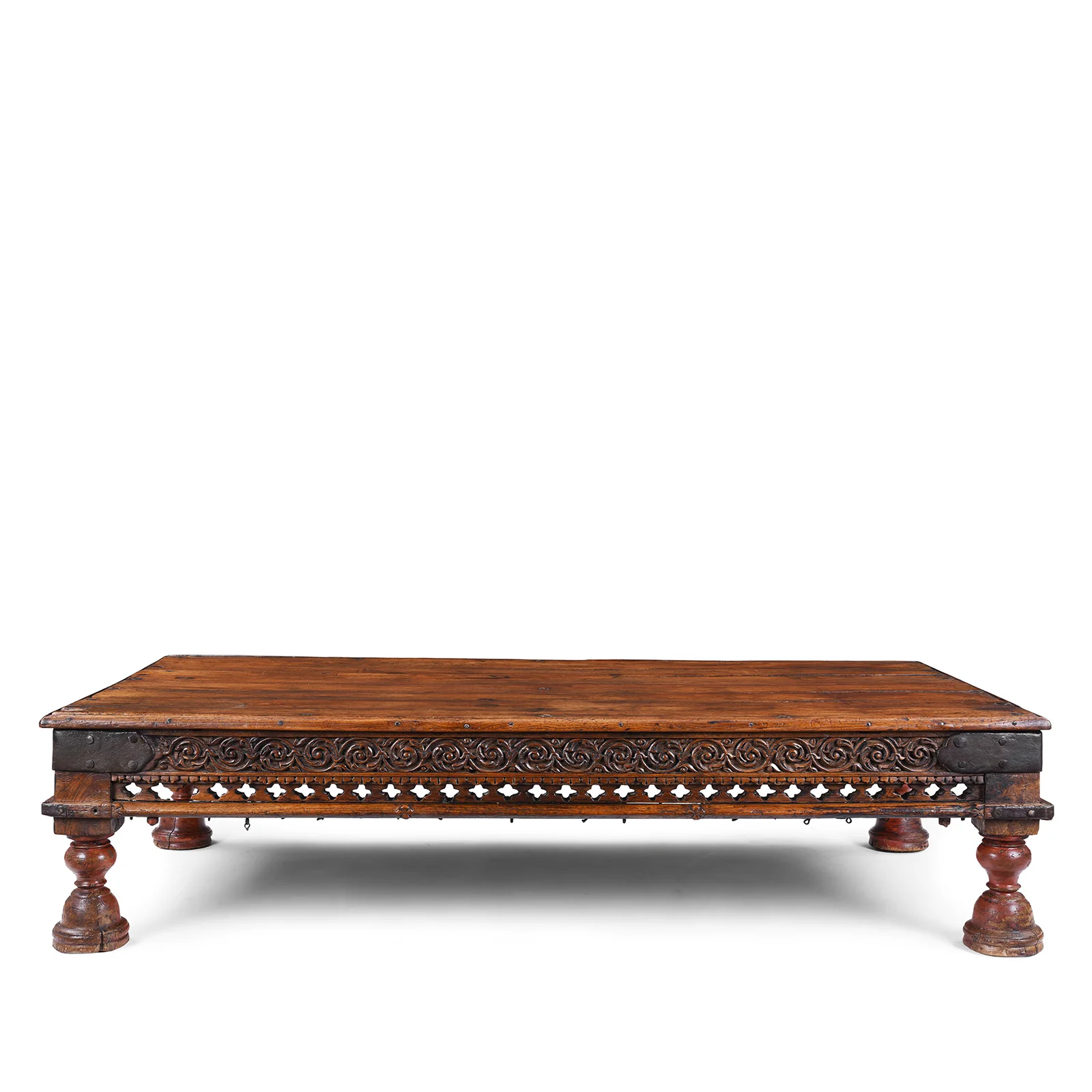 Carved Takhat From Gujarat - 19thC - Image 8