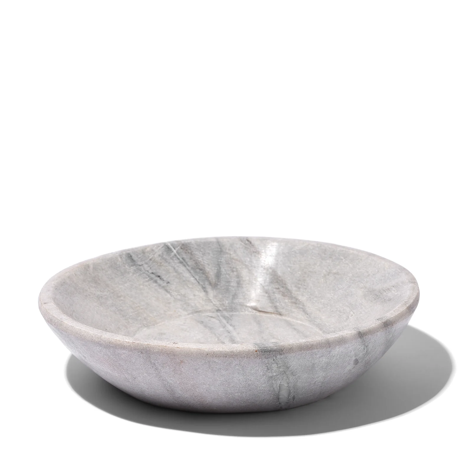 Hand Carved Indian Marble Bowl - 21cm - Image 2