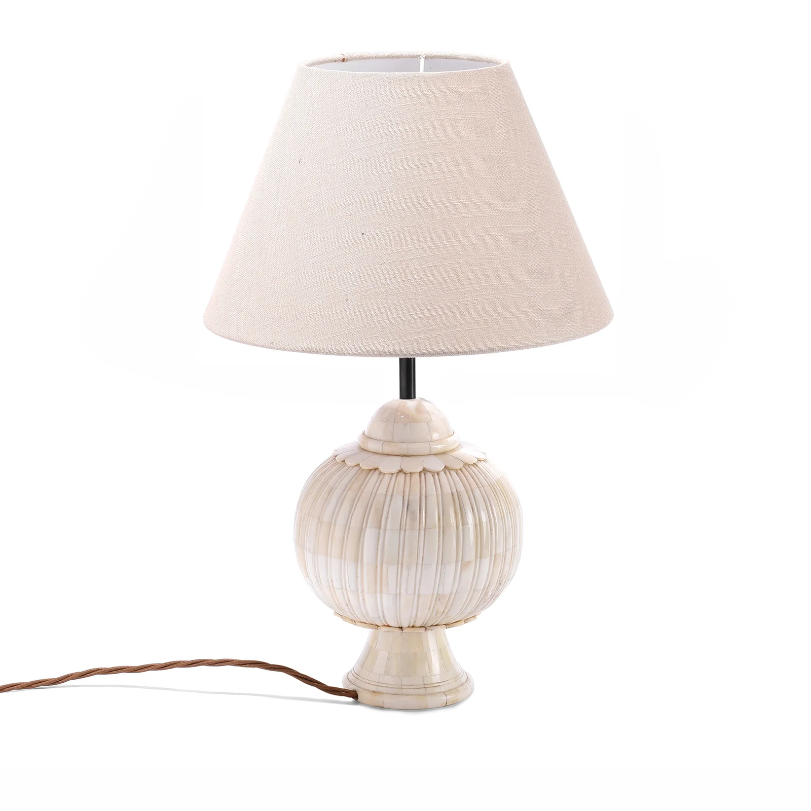 Handmade Empire Lampshade Neutral - Image 6