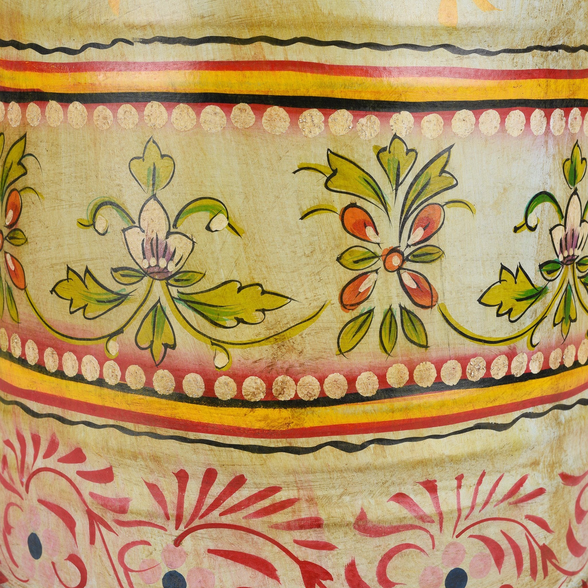 Handpainted Waste Paper Bin / Planter - Image 4