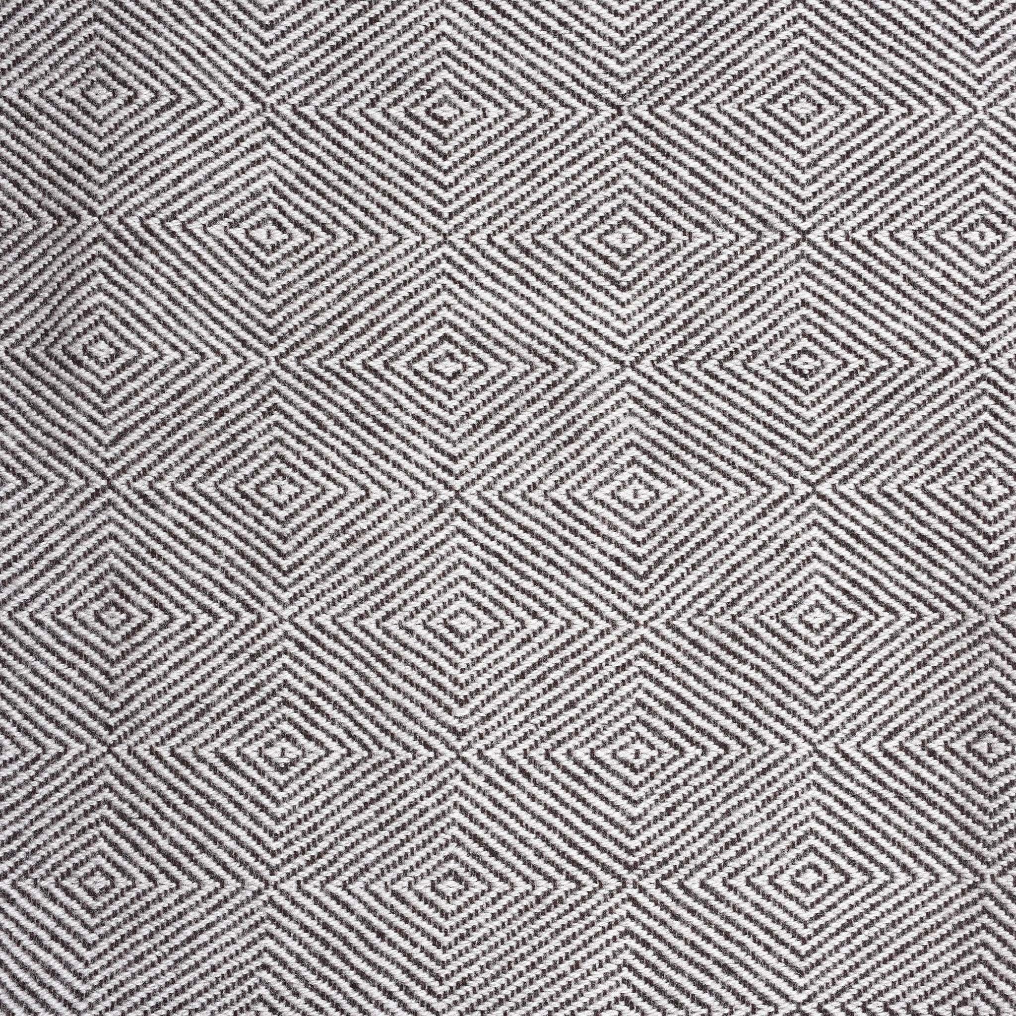 Wool Herringbone Squares Throw from Kashmir - Image 3