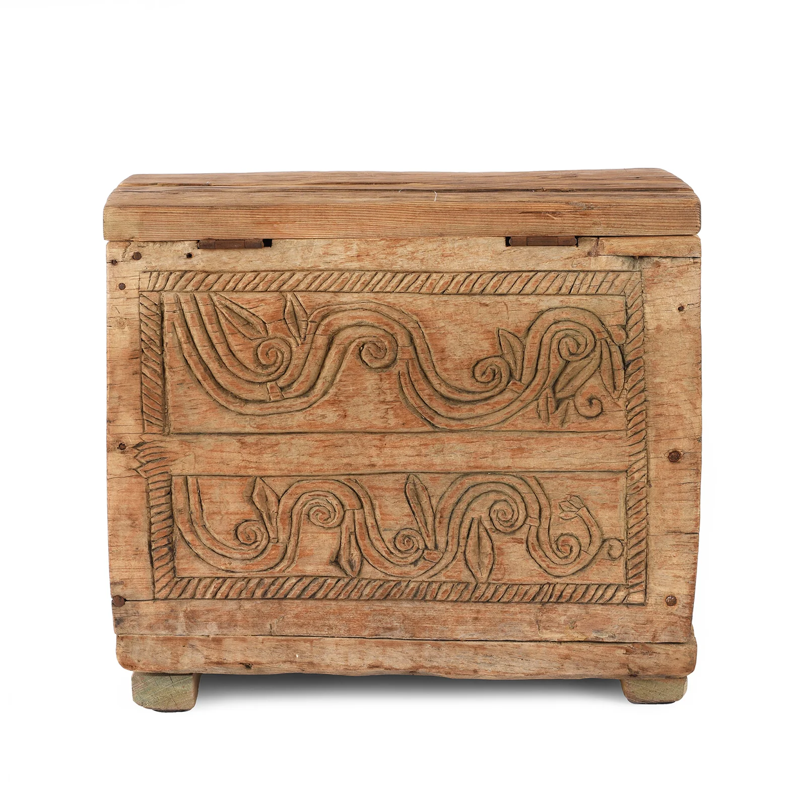 Himalayan Carved Chest - 19th Century - Image 4