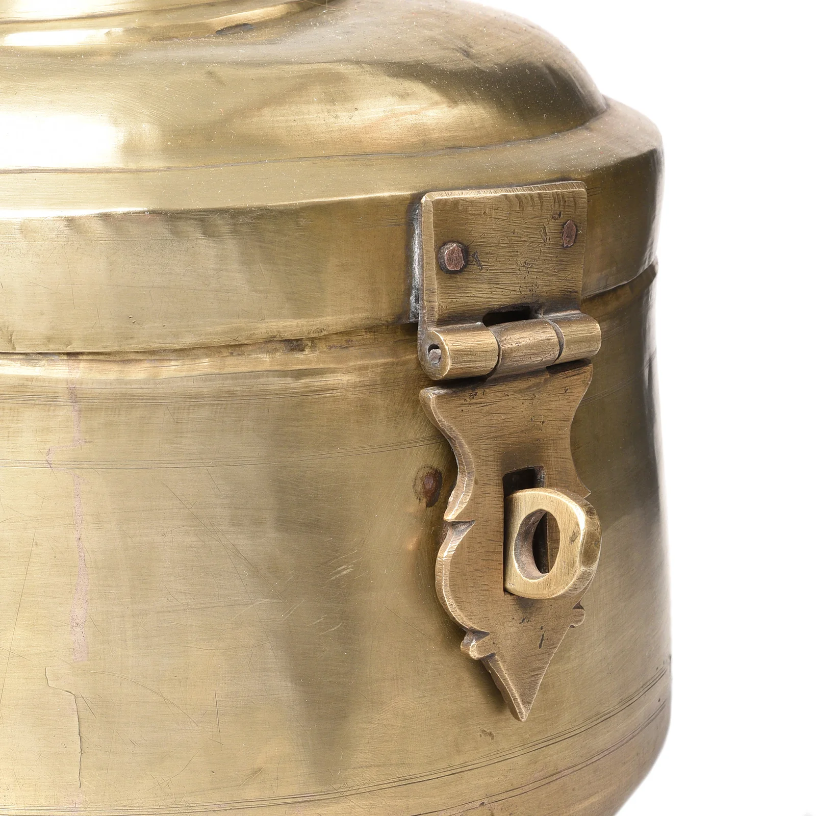 Indian Brass Chapati Box - 19thC - Image 3