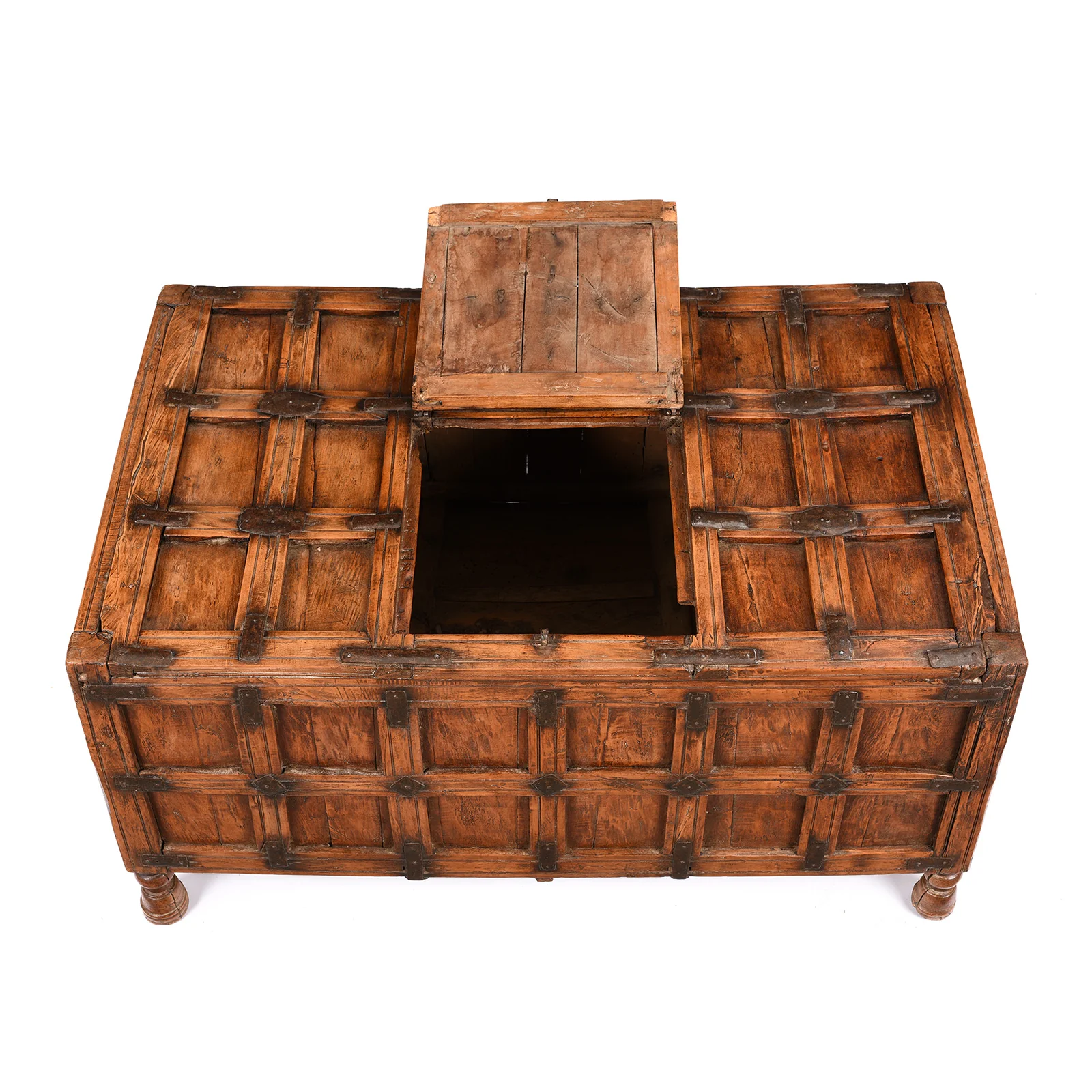 Indian Stick Box Storage Chest From Jaisalmer - 19thC - Image 3
