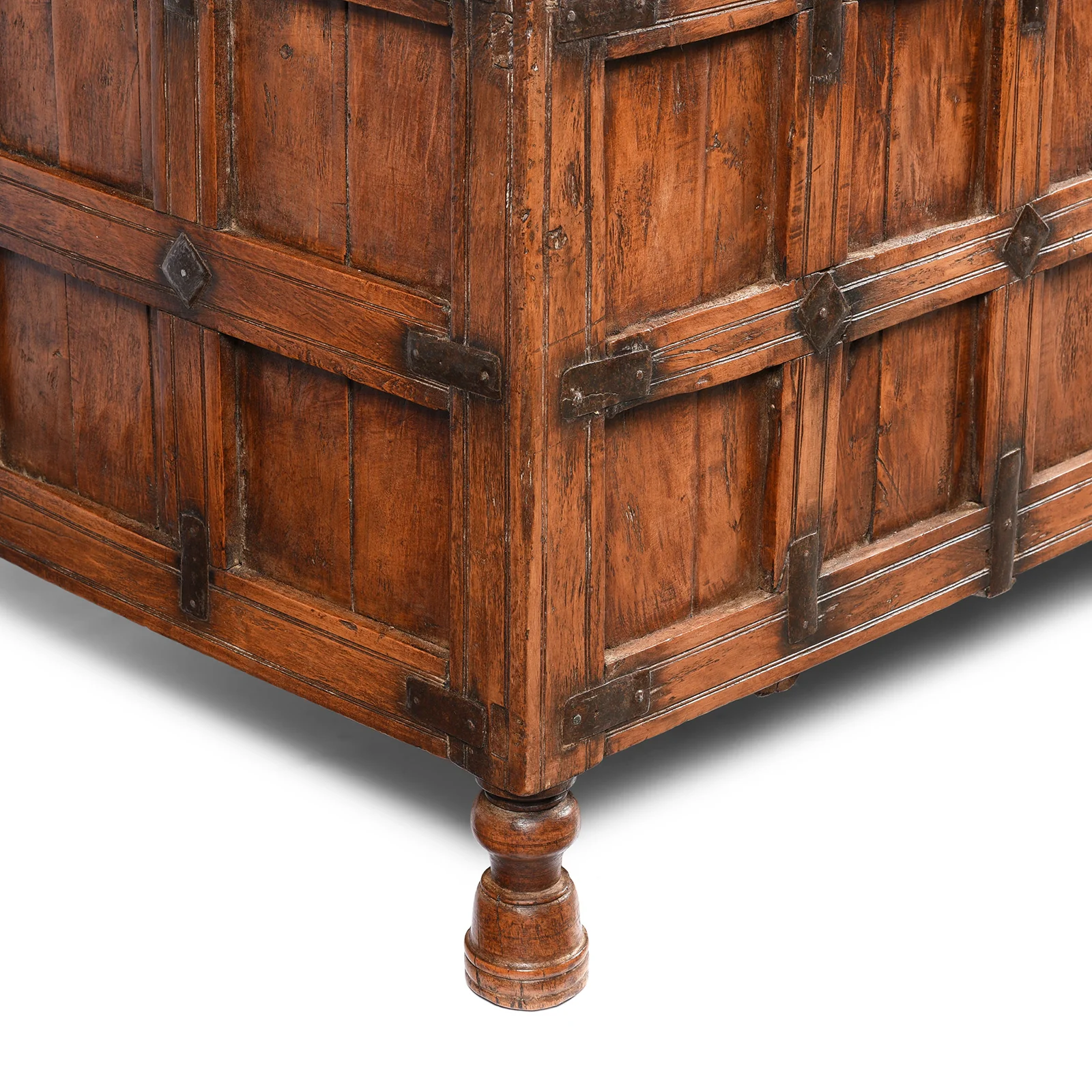 Indian Stick Box Storage Chest From Jaisalmer - 19thC - Image 6