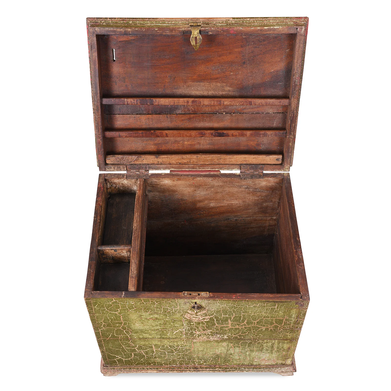 Teak Money Box Chest - 19th Century - Image 3