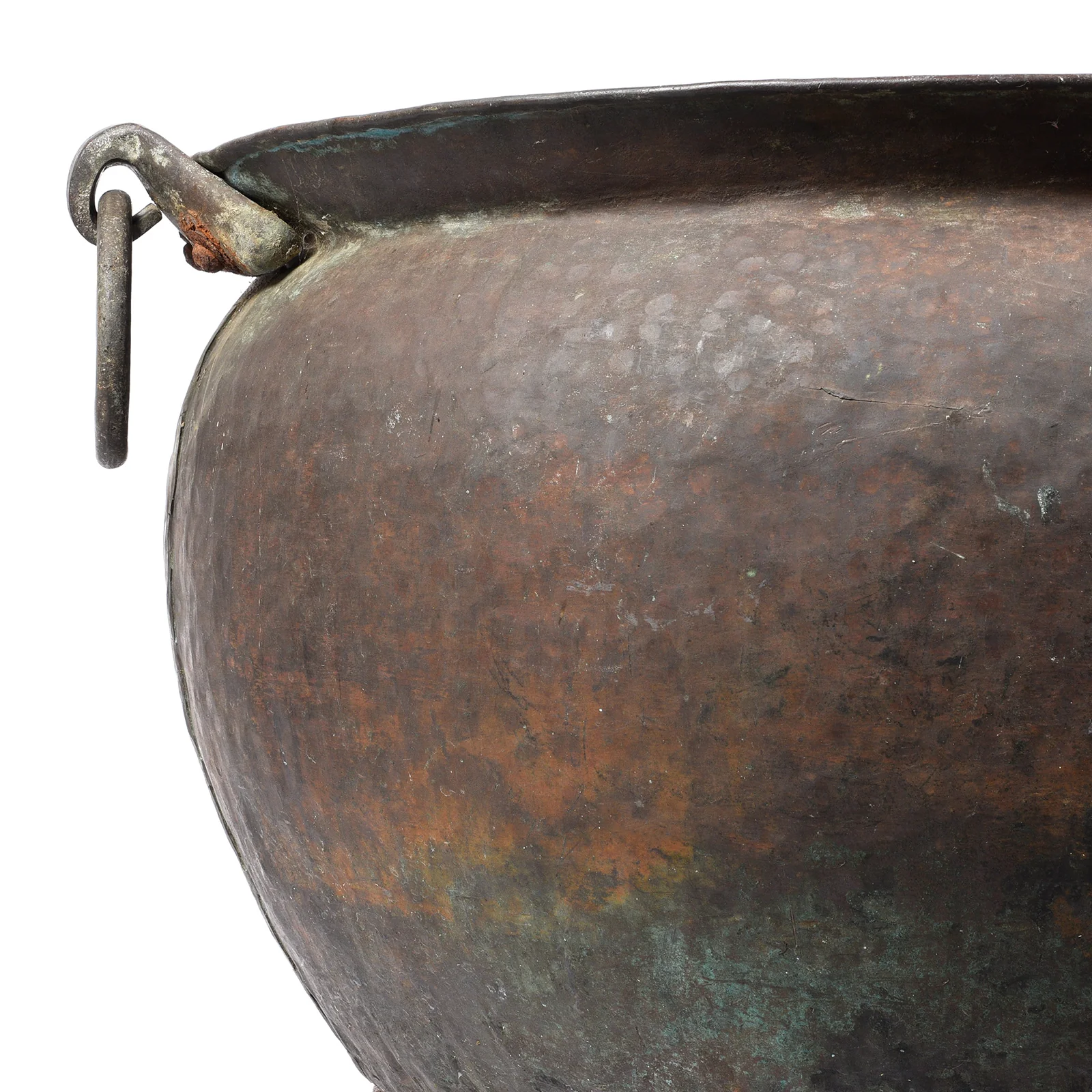 Indian Beaten Copper Planter - 19thC - Image 2